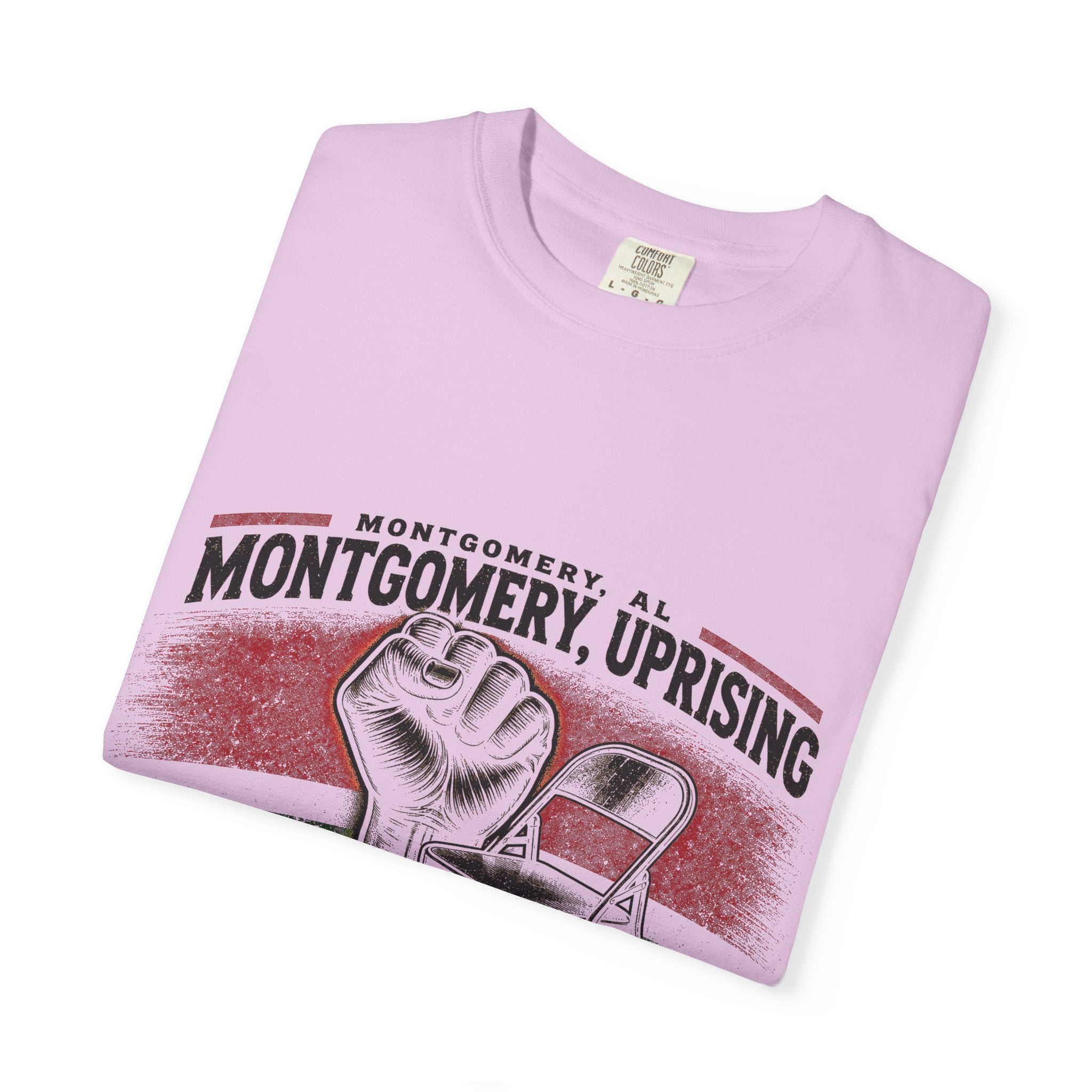 Montgomery Uprising Commemorative T-Shirt (light color tees)