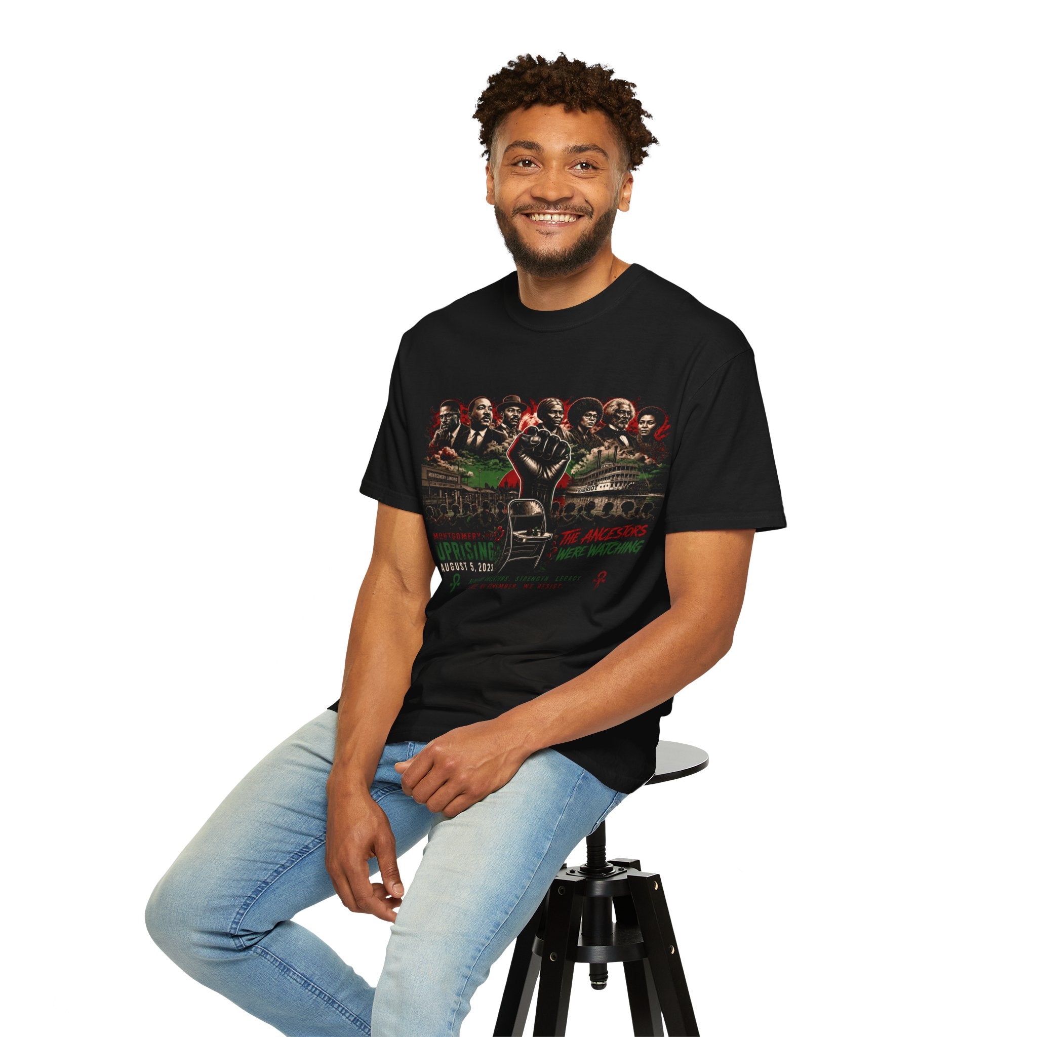 The Ancestors Were Watching Tee (dark color tees)