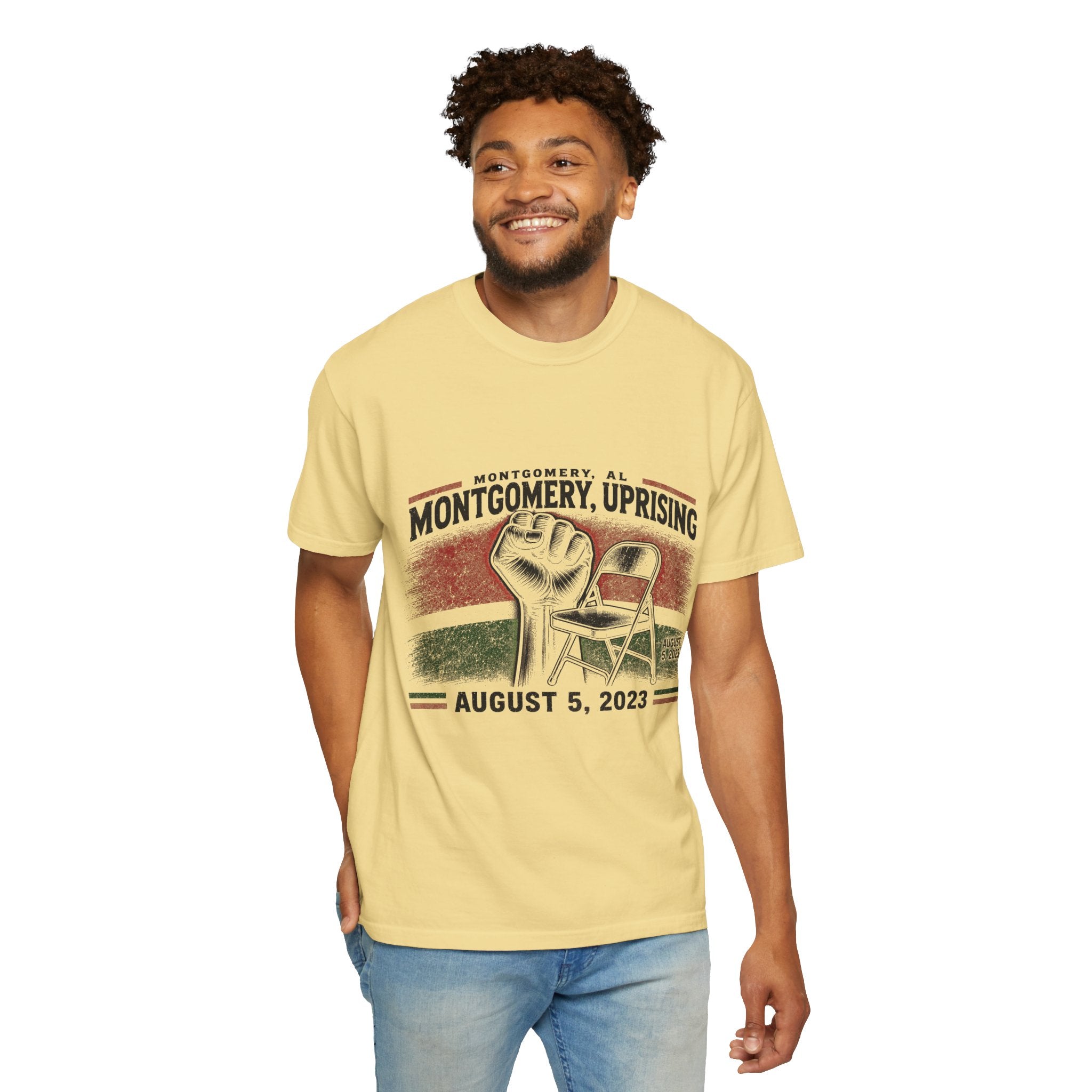 Montgomery Uprising Commemorative T-Shirt (light color tees)