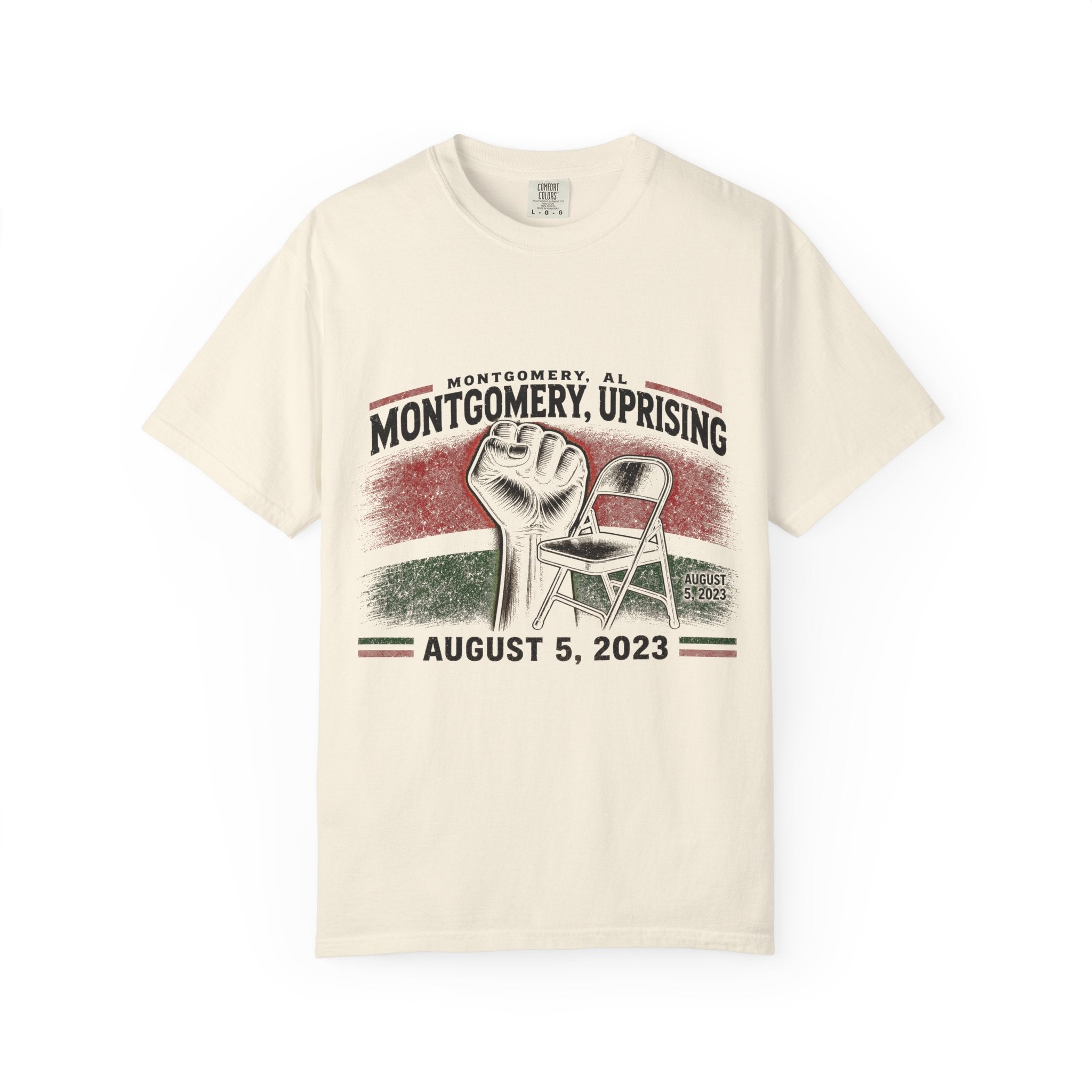 Montgomery Uprising Commemorative T-Shirt (light color tees)
