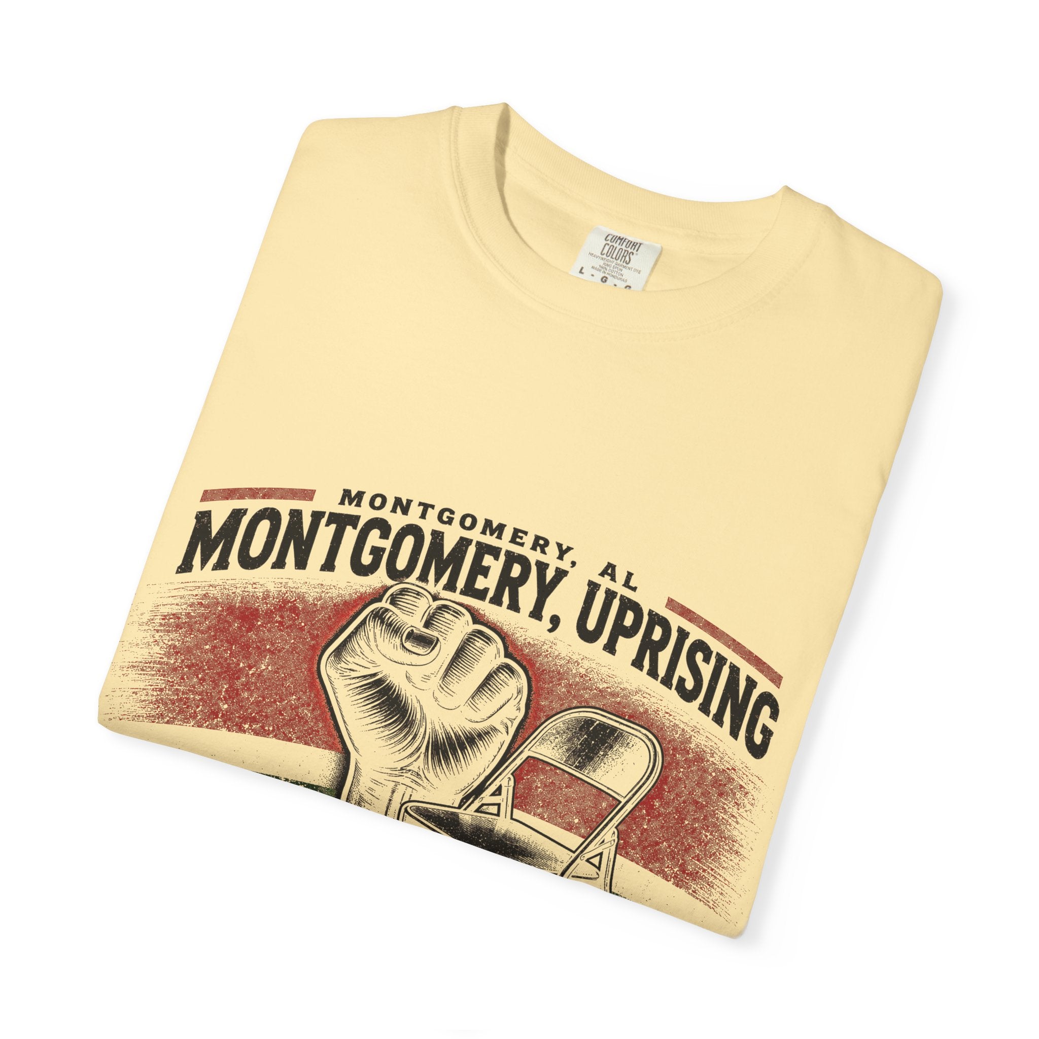 Montgomery Uprising Commemorative T-Shirt (light color tees)