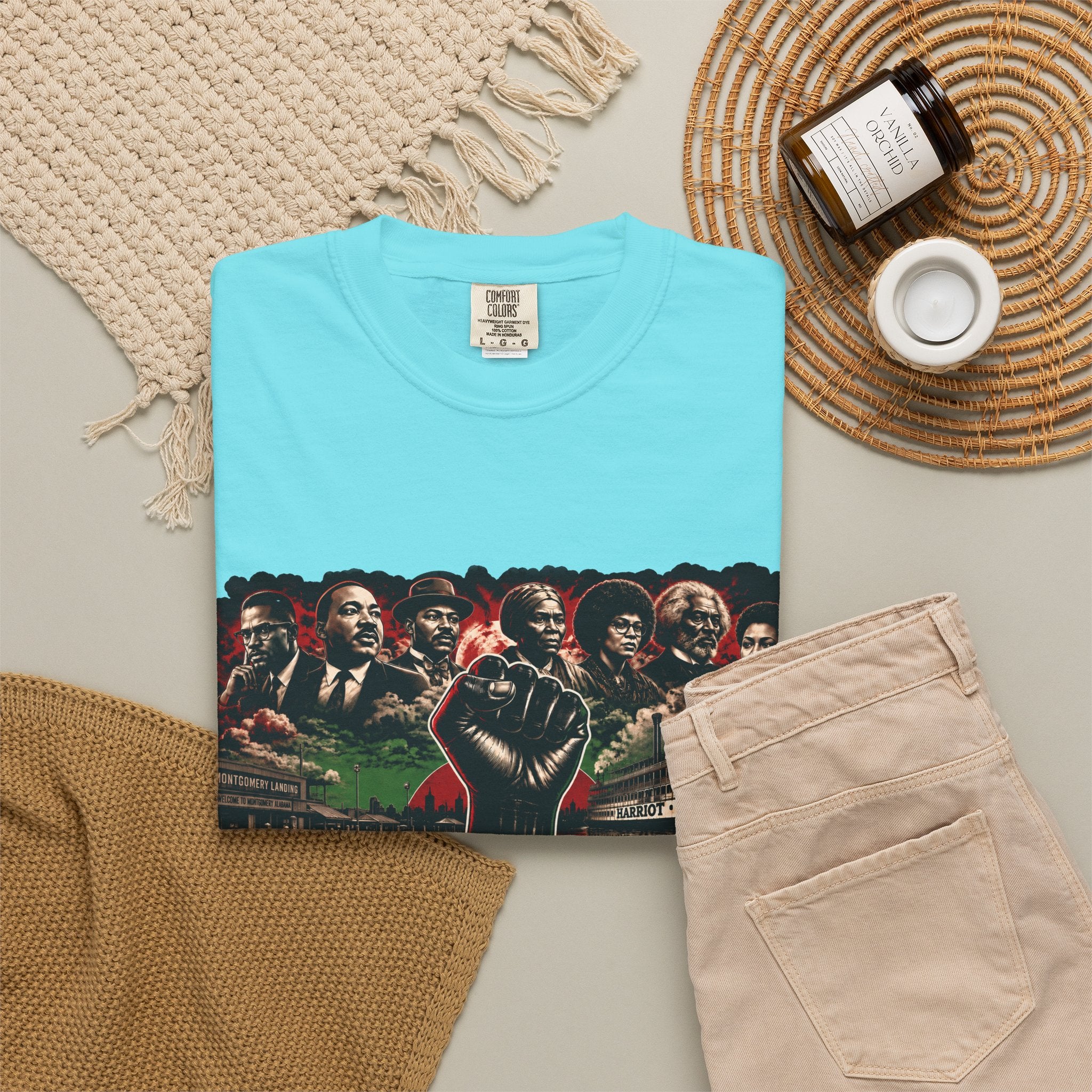 The Ancestors Were Watching Tees (light color tees)