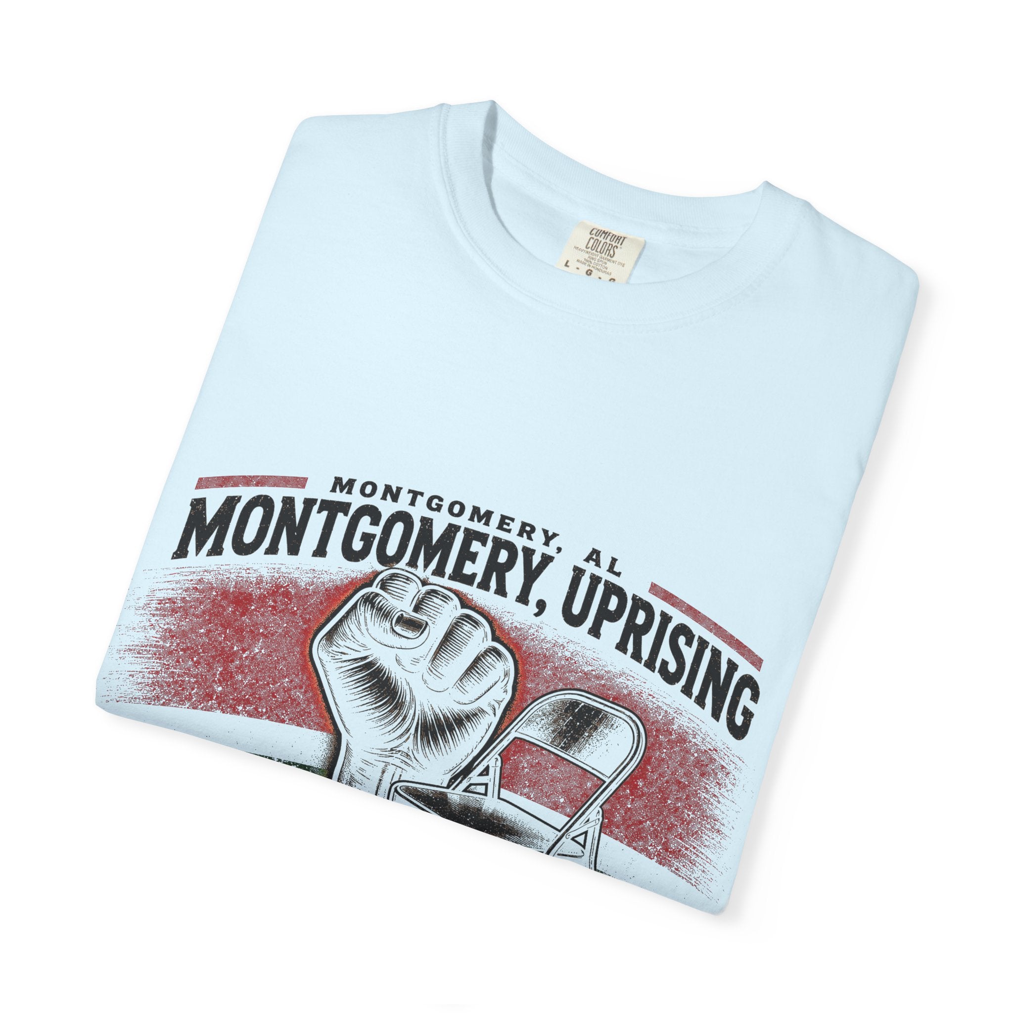 Montgomery Uprising Commemorative T-Shirt (light color tees)