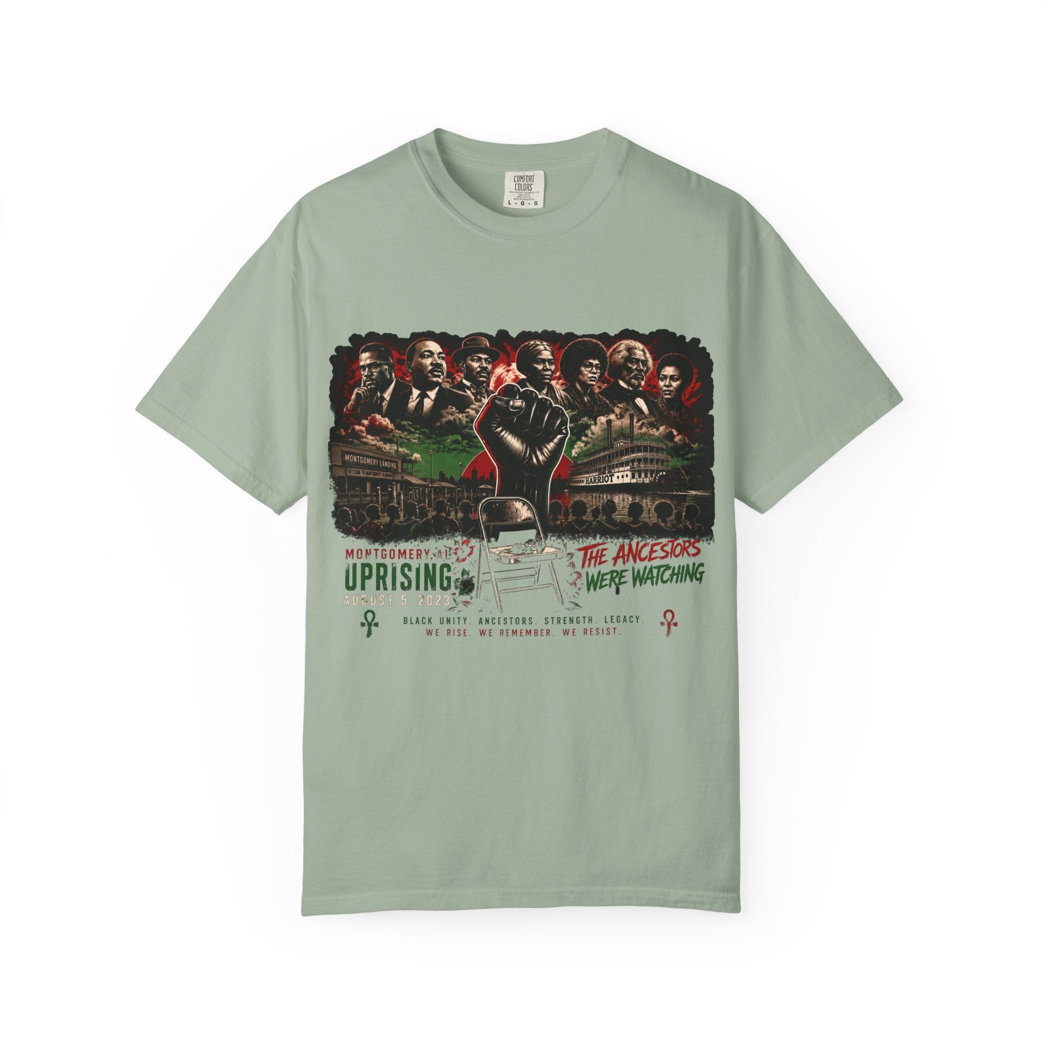 The Ancestors Were Watching Tees (light color tees)