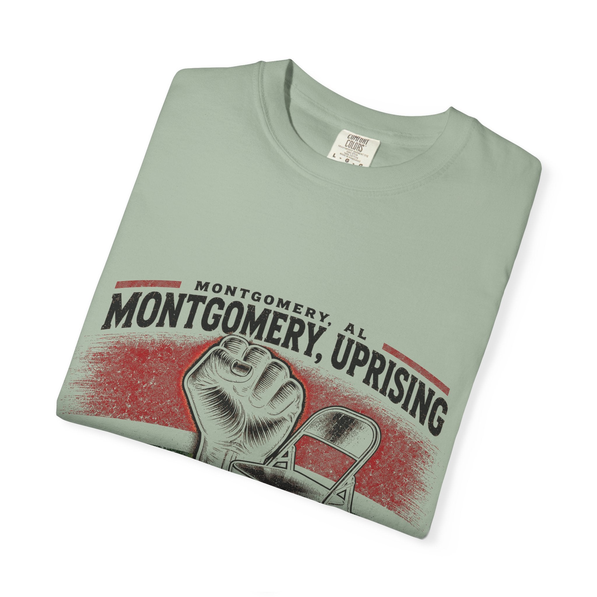 Montgomery Uprising Commemorative T-Shirt (light color tees)