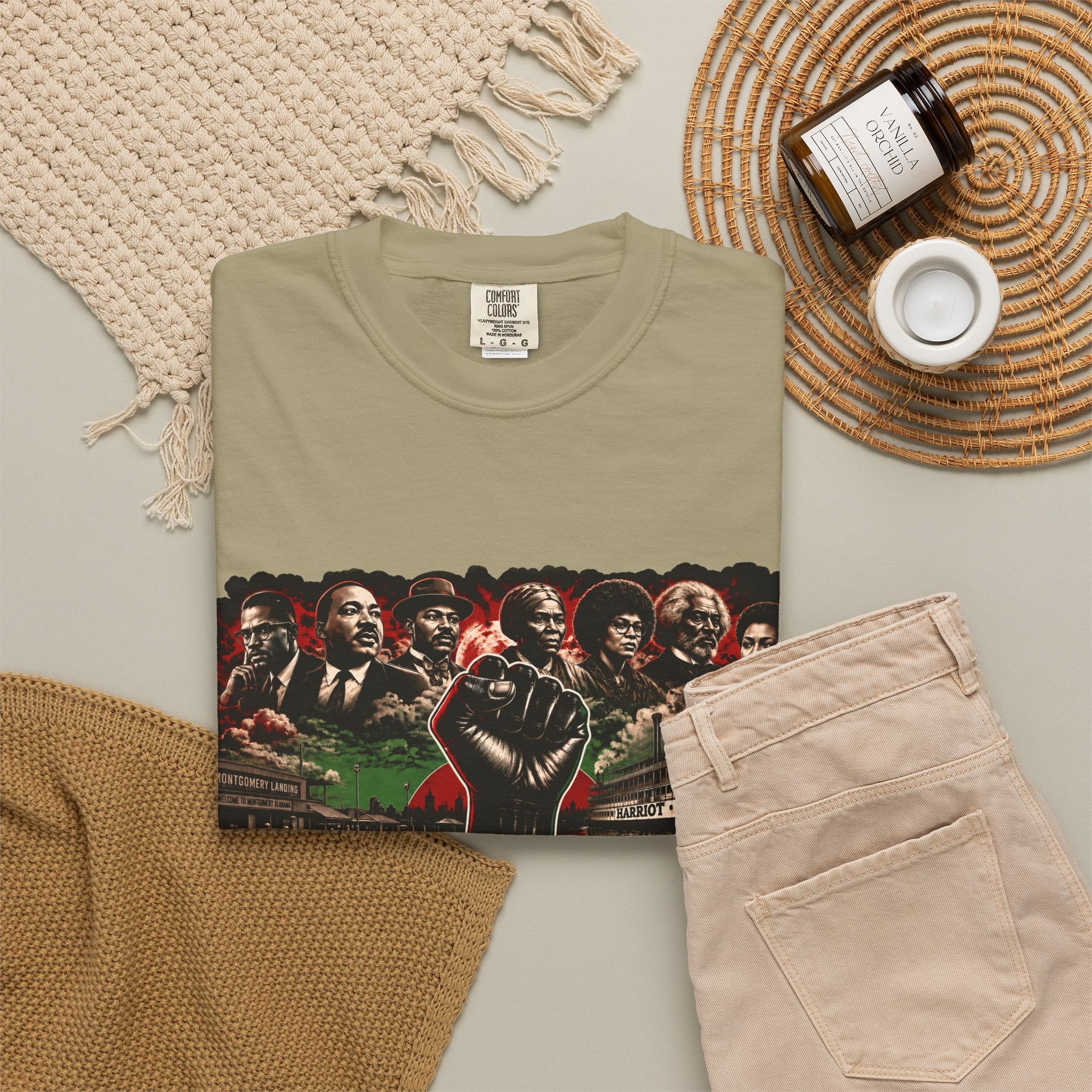 The Ancestors Were Watching Tees (light color tees)