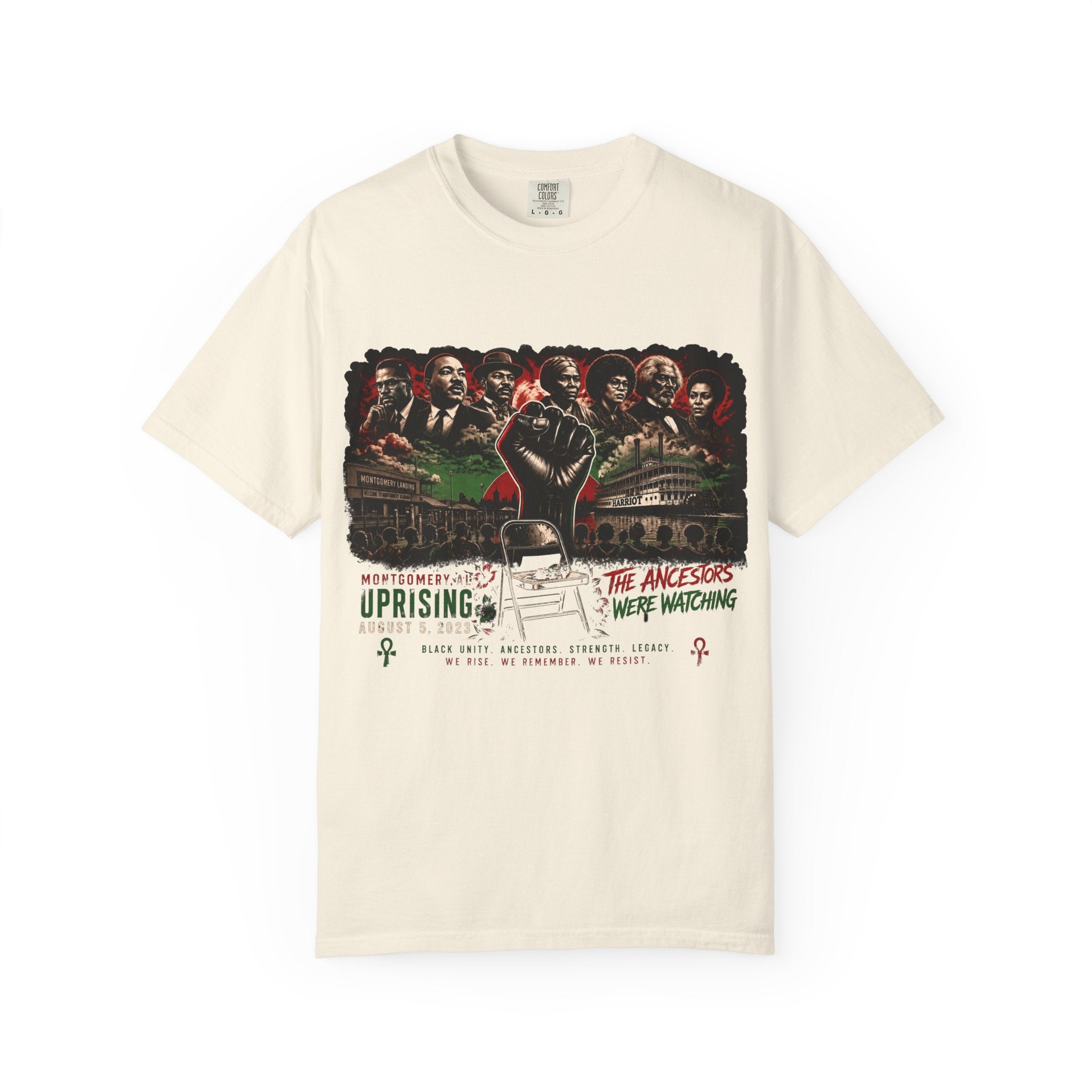 The Ancestors Were Watching Tees (light color tees)