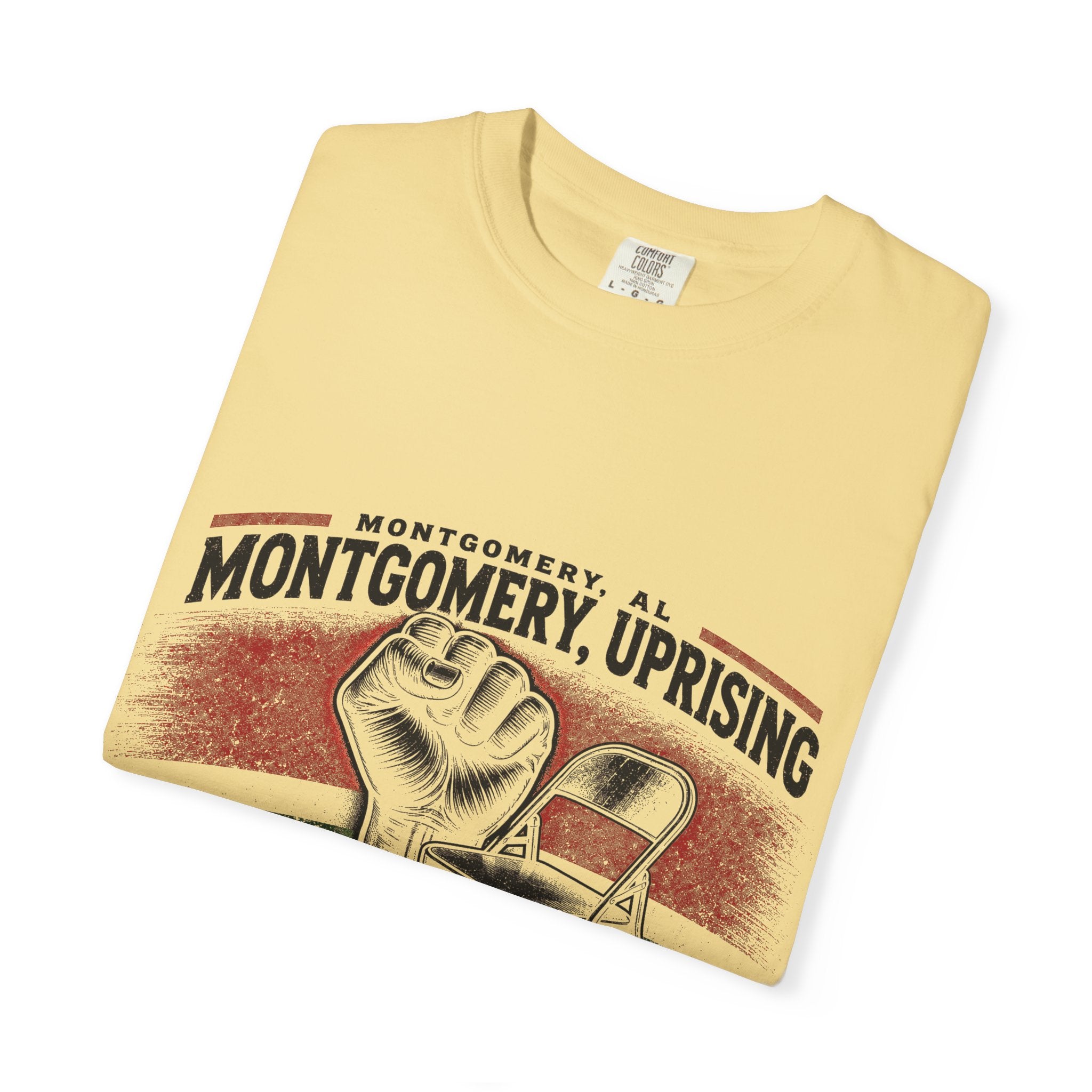 Montgomery Uprising Commemorative T-Shirt (light color tees)