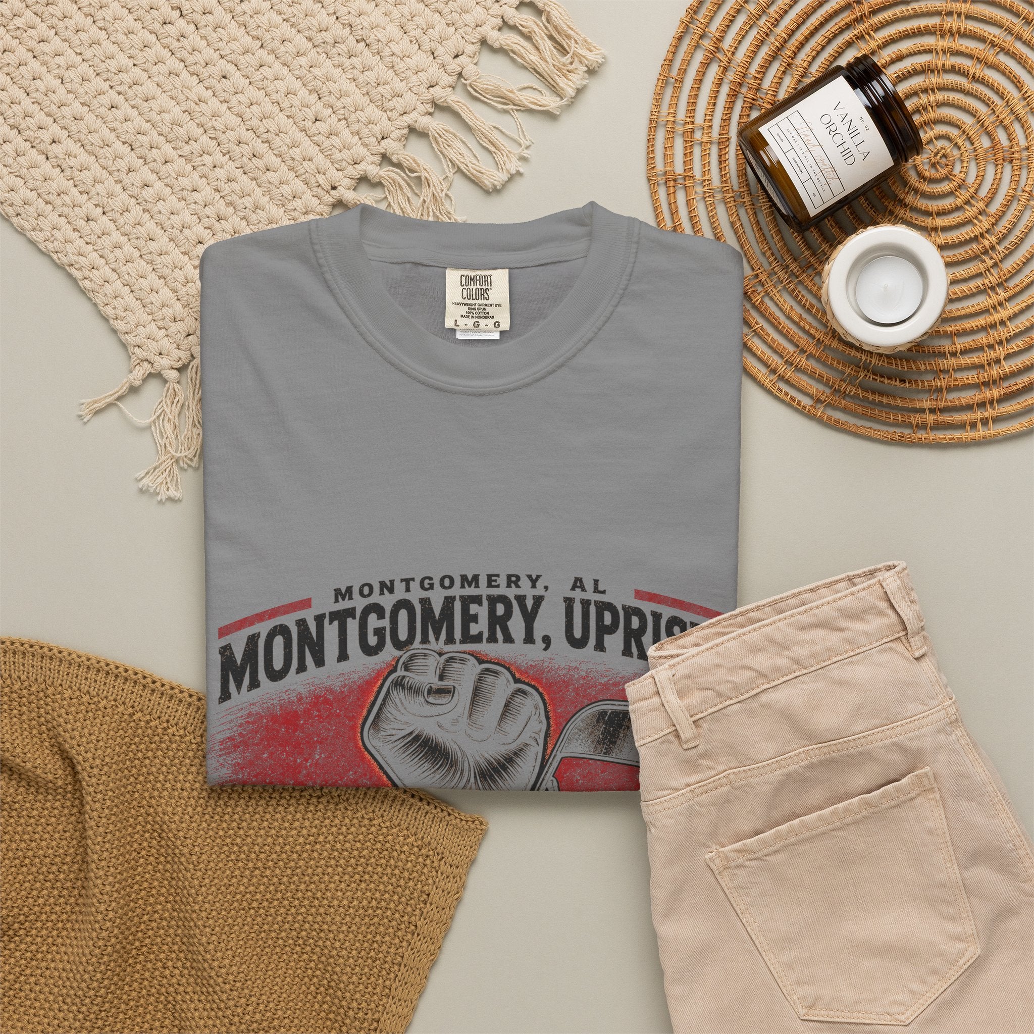 Montgomery Uprising Commemorative T-Shirt (light color tees)
