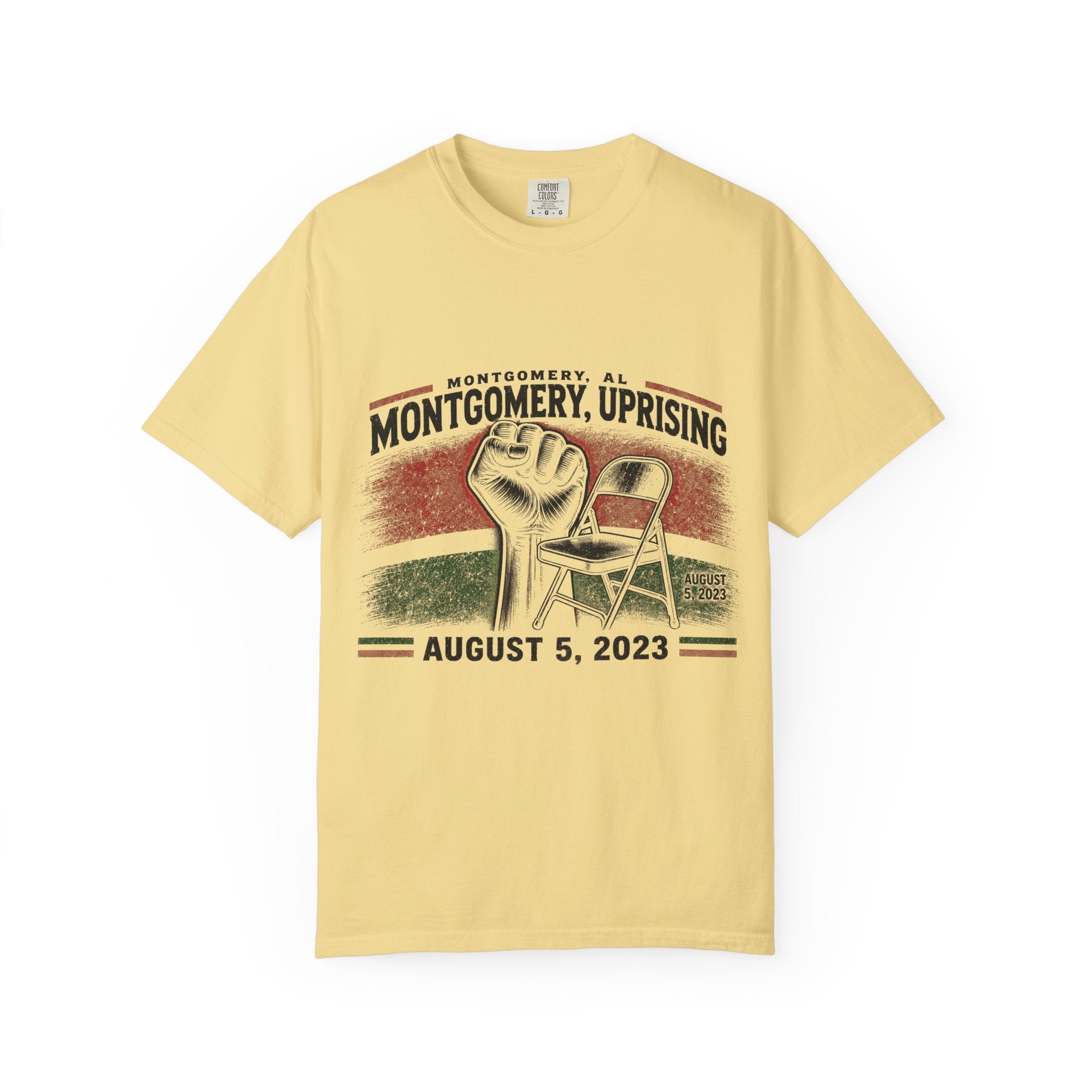 Montgomery Uprising Commemorative T-Shirt (light color tees)
