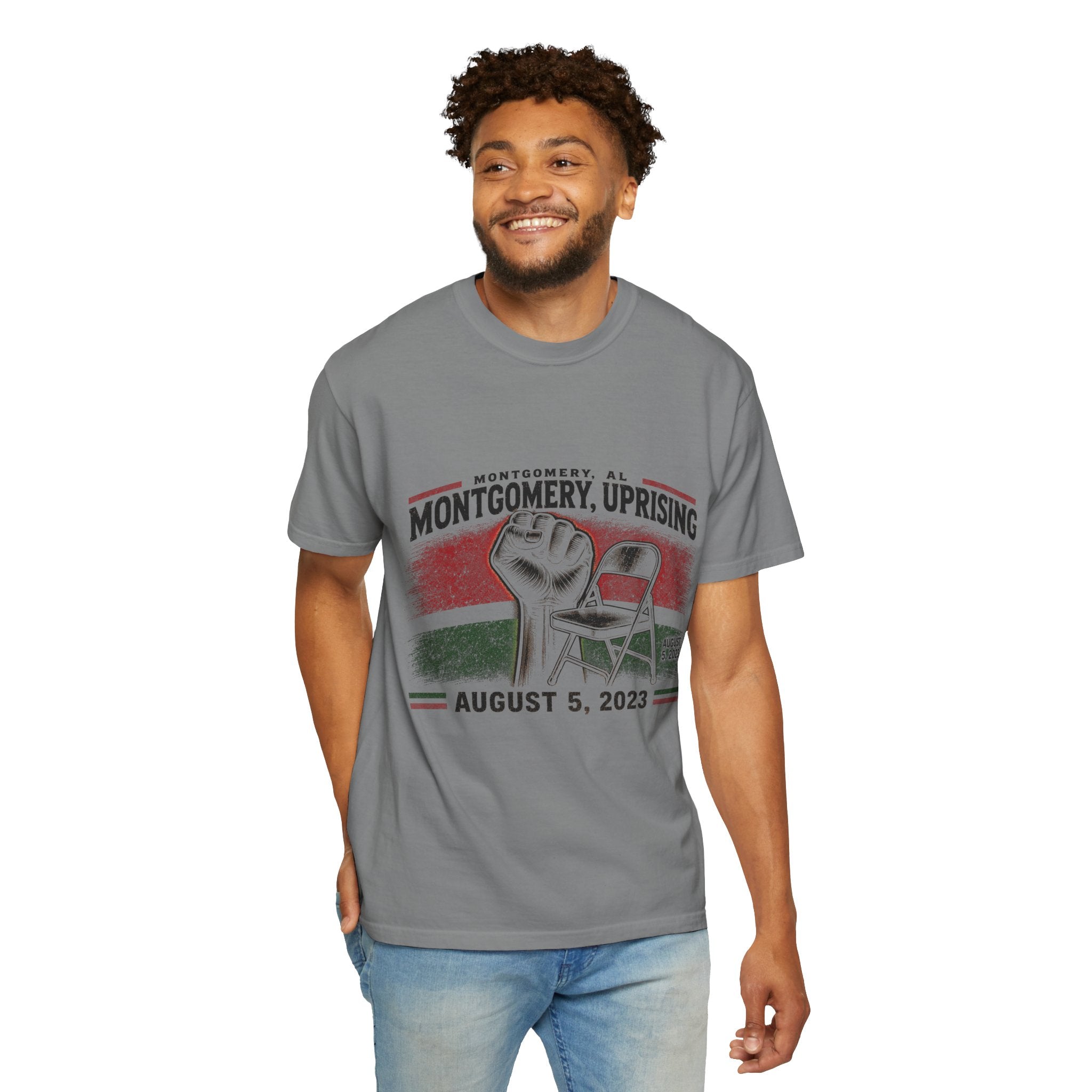 Montgomery Uprising Commemorative T-Shirt (light color tees)