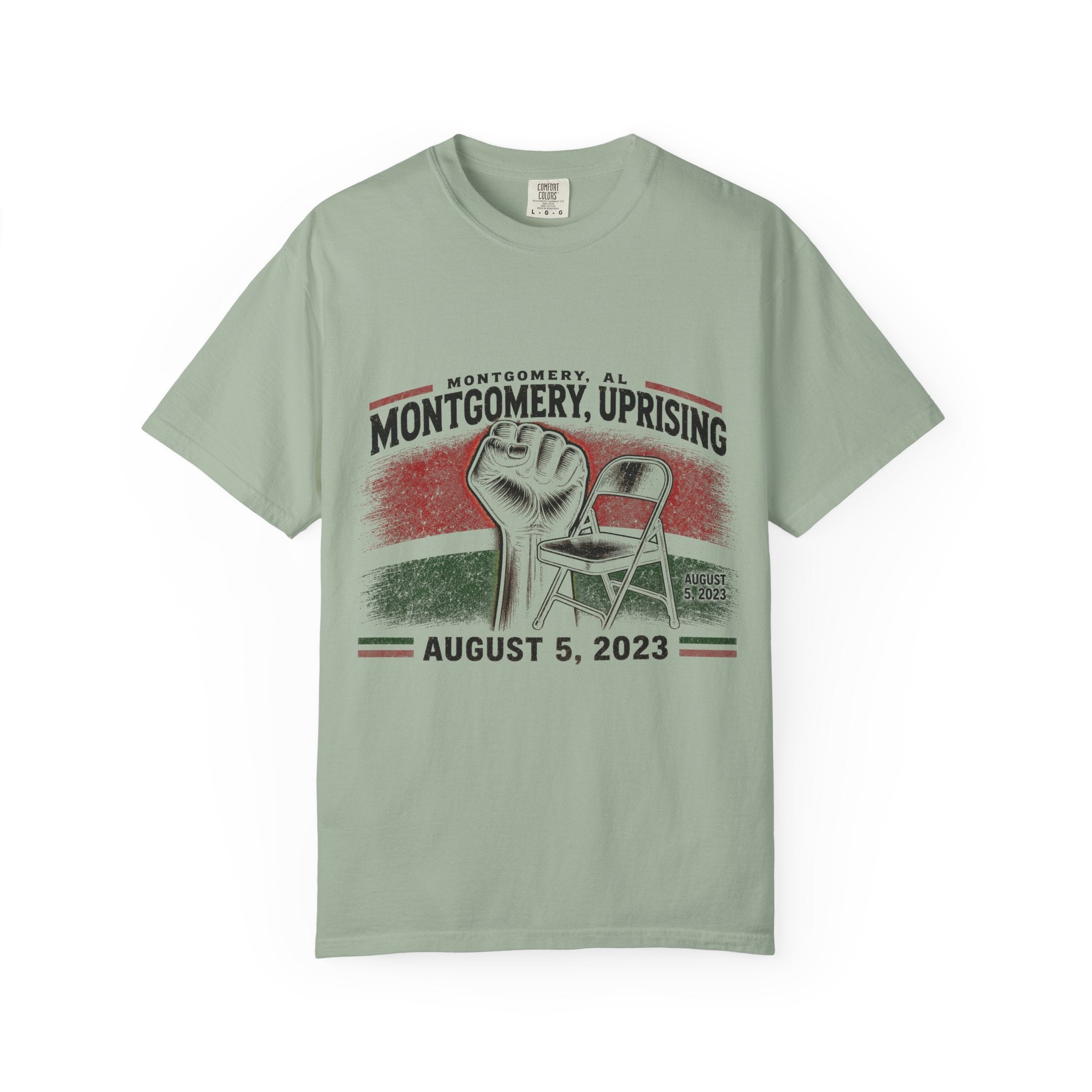 Montgomery Uprising Commemorative T-Shirt (light color tees)