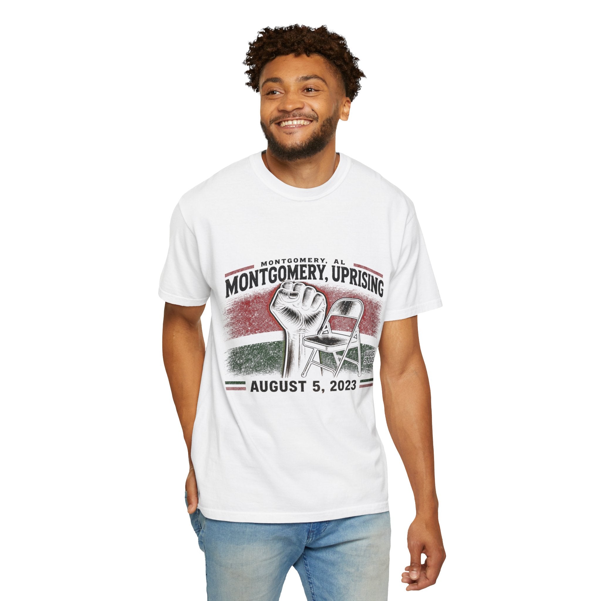 Montgomery Uprising Commemorative T-Shirt (light color tees)
