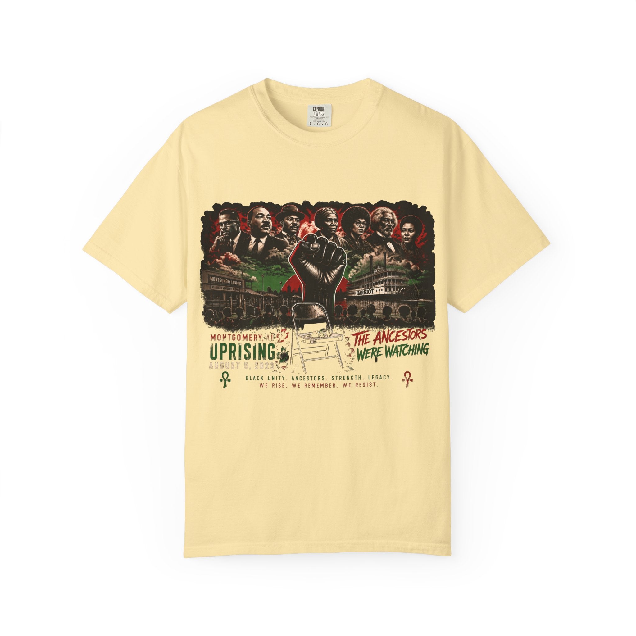 The Ancestors Were Watching Tees (light color tees)