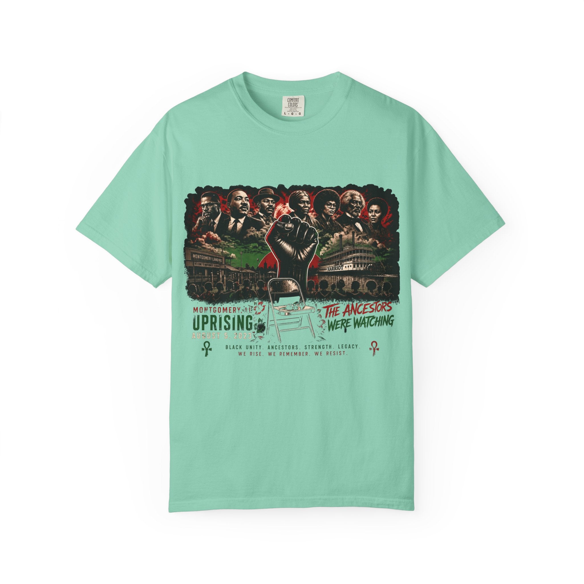 The Ancestors Were Watching Tees (light color tees)