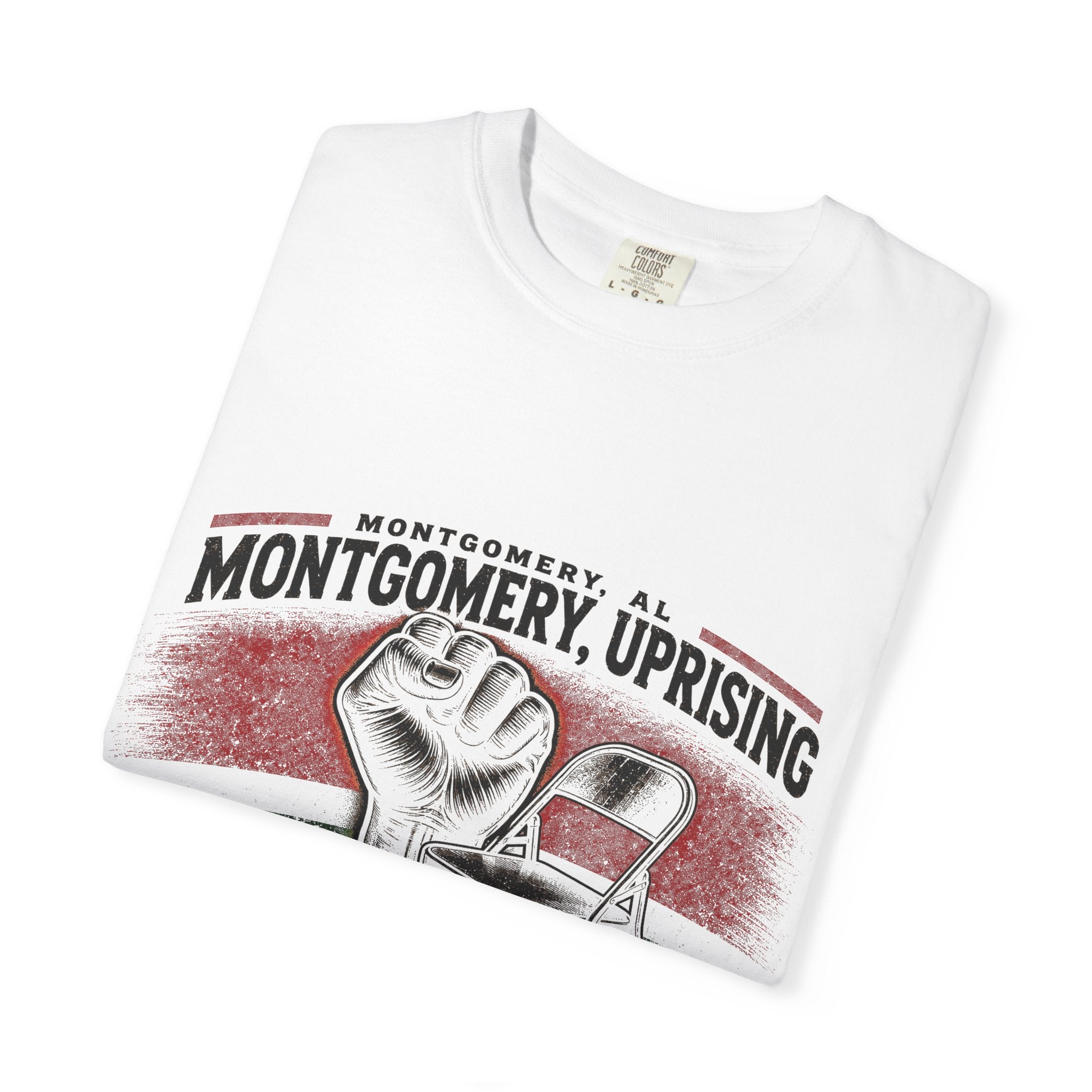 Montgomery Uprising Commemorative T-Shirt (light color tees)
