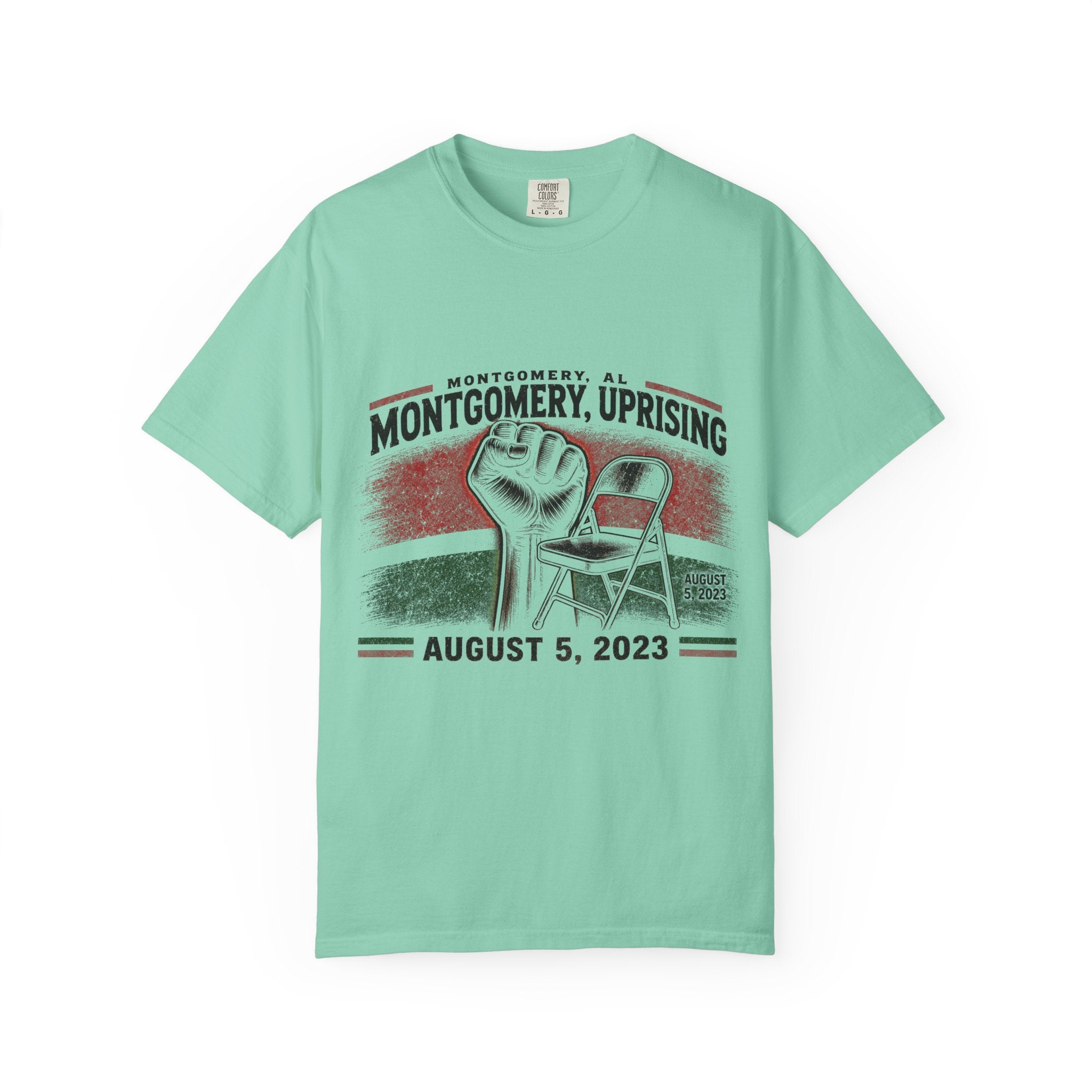 Montgomery Uprising Commemorative T-Shirt (light color tees)