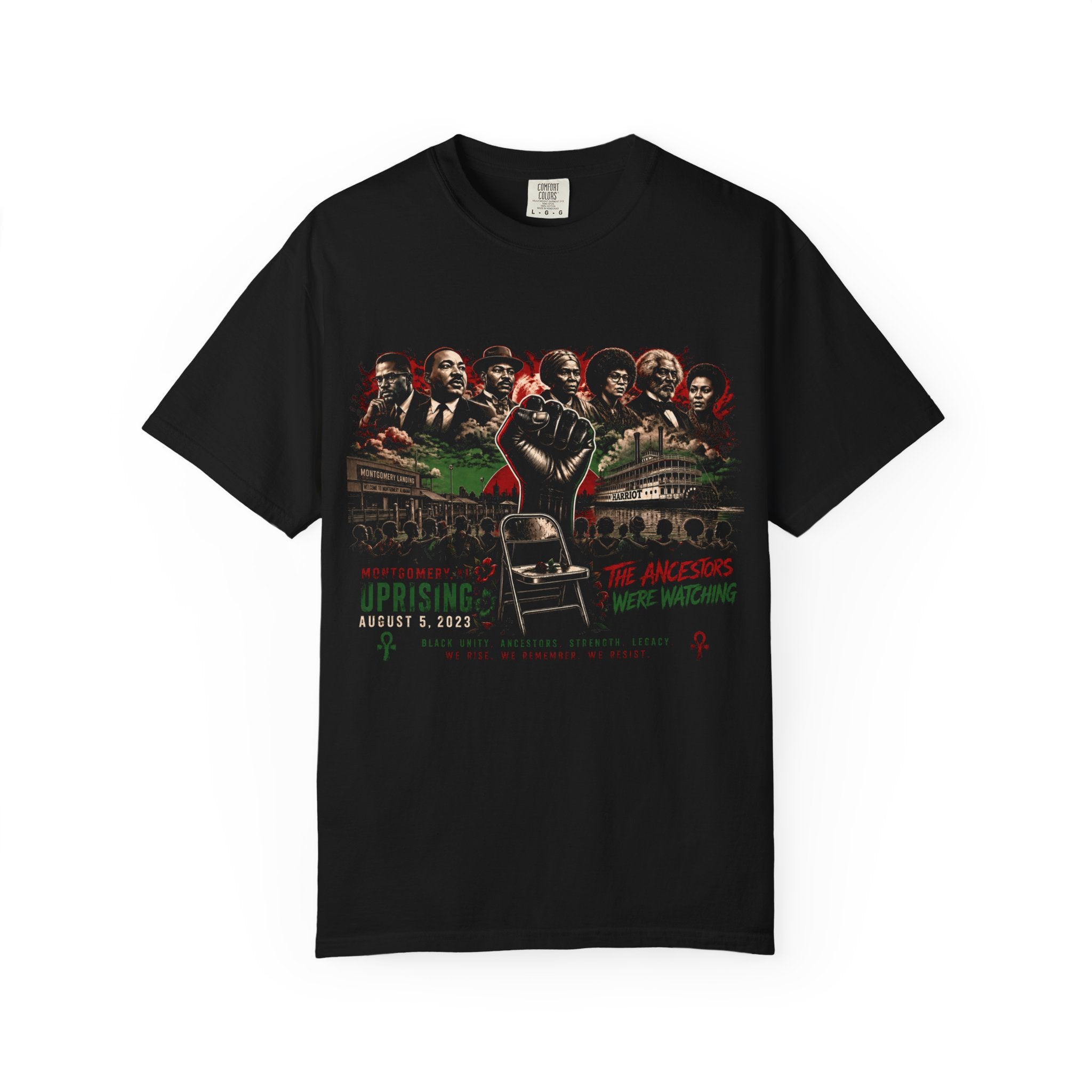 The Ancestors Were Watching Tee (dark color tees)