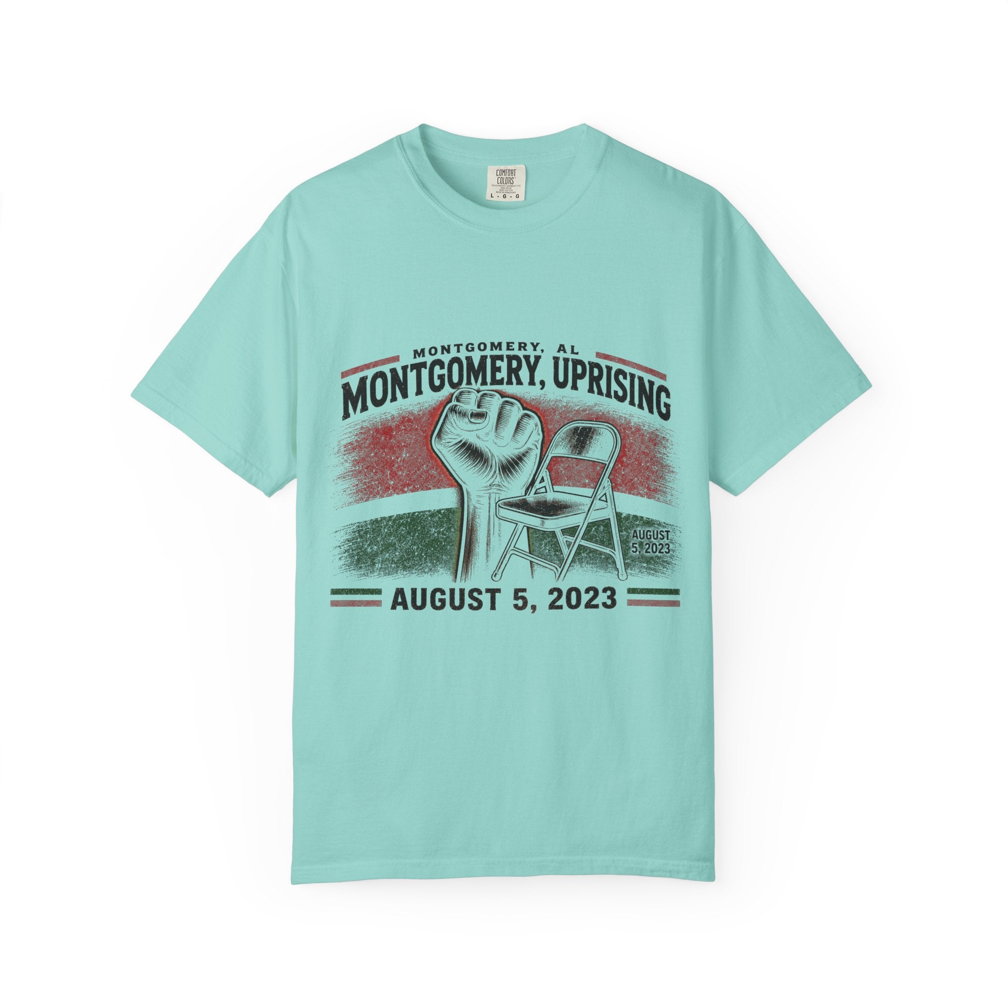 Montgomery Uprising Commemorative T-Shirt (light color tees)