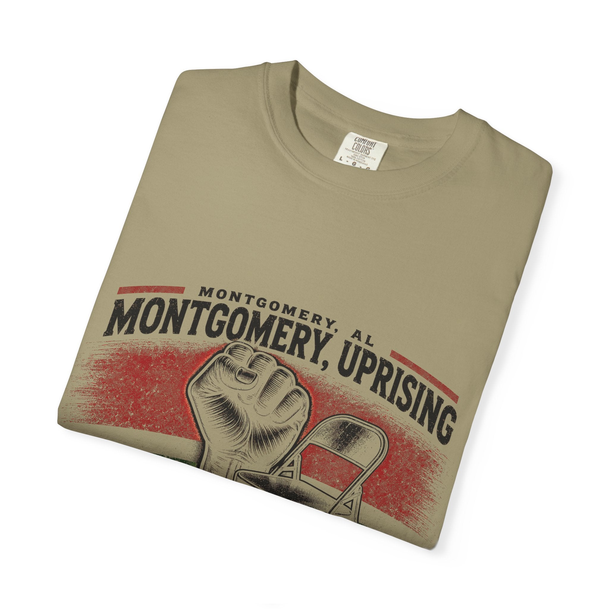 Montgomery Uprising Commemorative T-Shirt (light color tees)