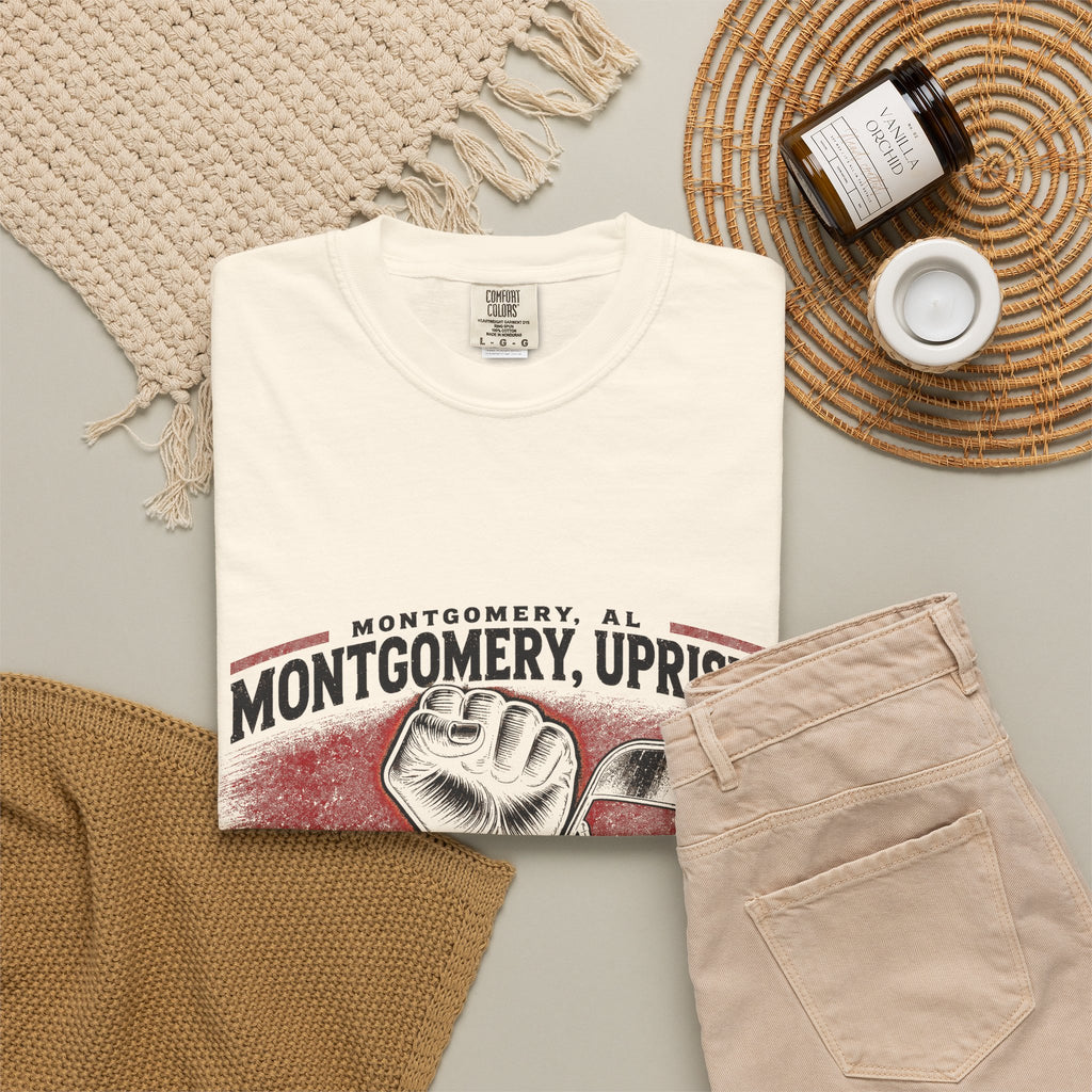 Montgomery Uprising Commemorative T-Shirt (light color tees)