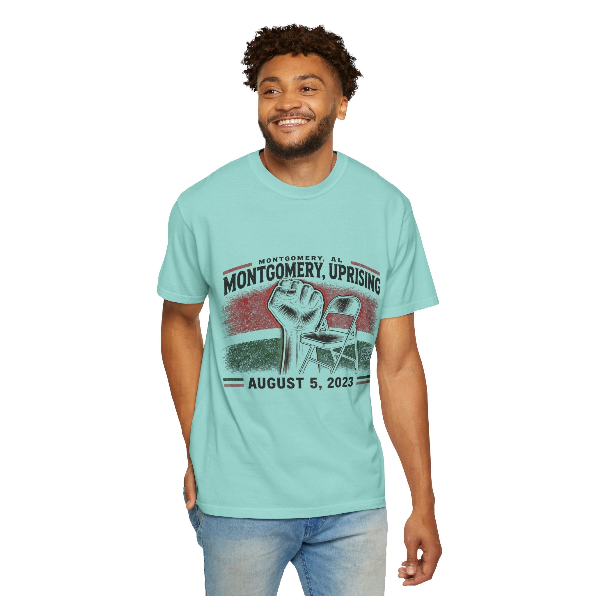 Montgomery Uprising Commemorative T-Shirt (light color tees)