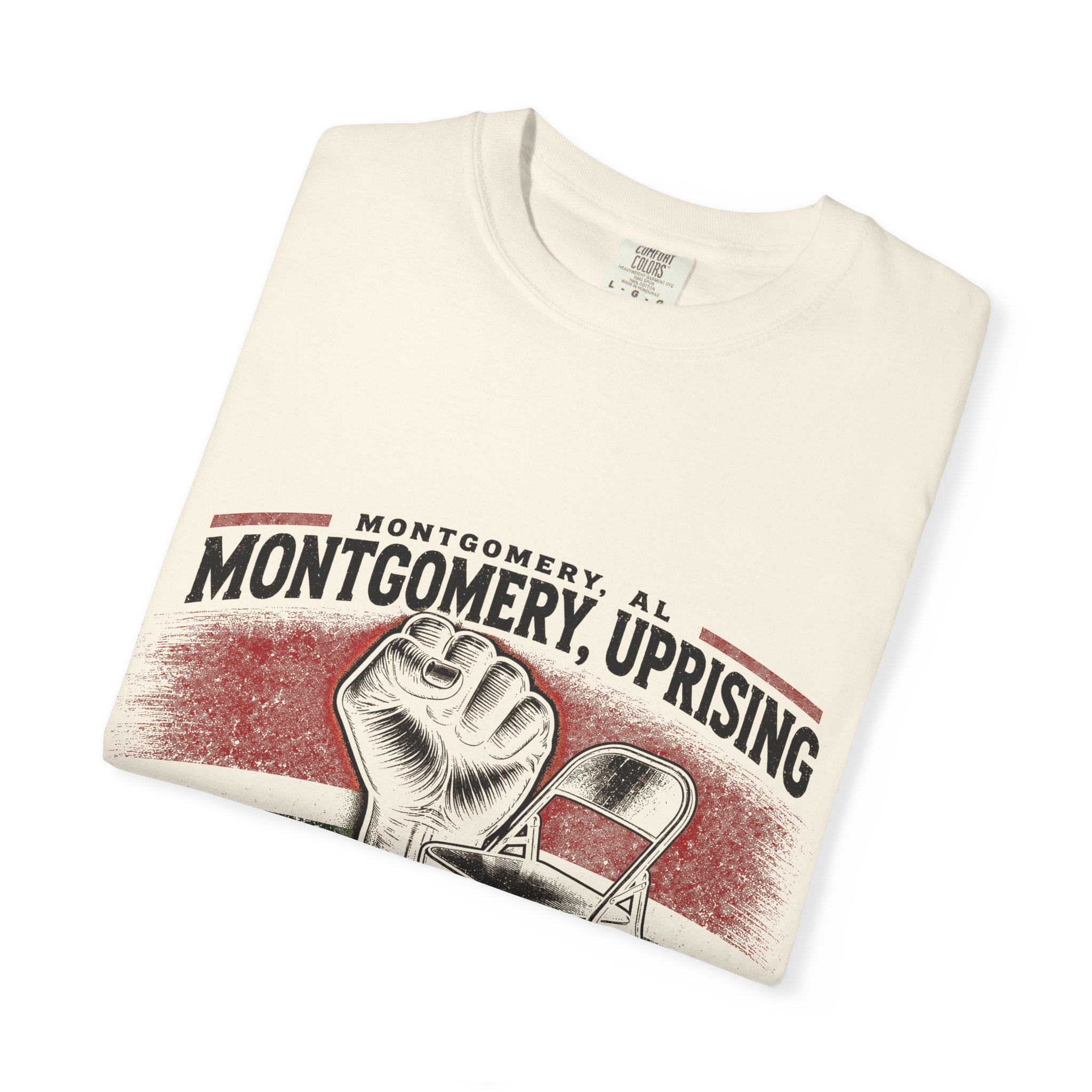 Montgomery Uprising Commemorative T-Shirt (light color tees)