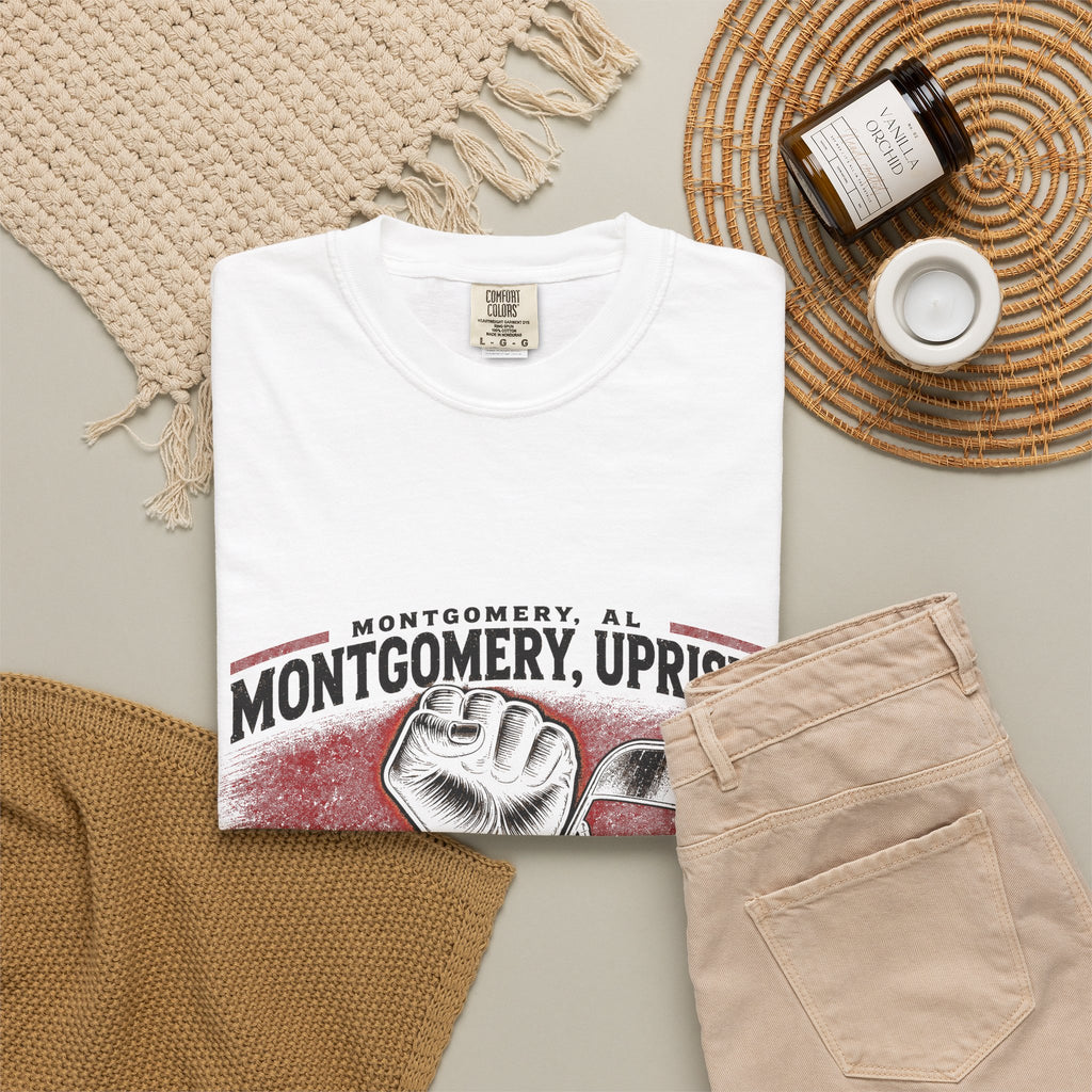 Montgomery Uprising Commemorative T-Shirt (light color tees)