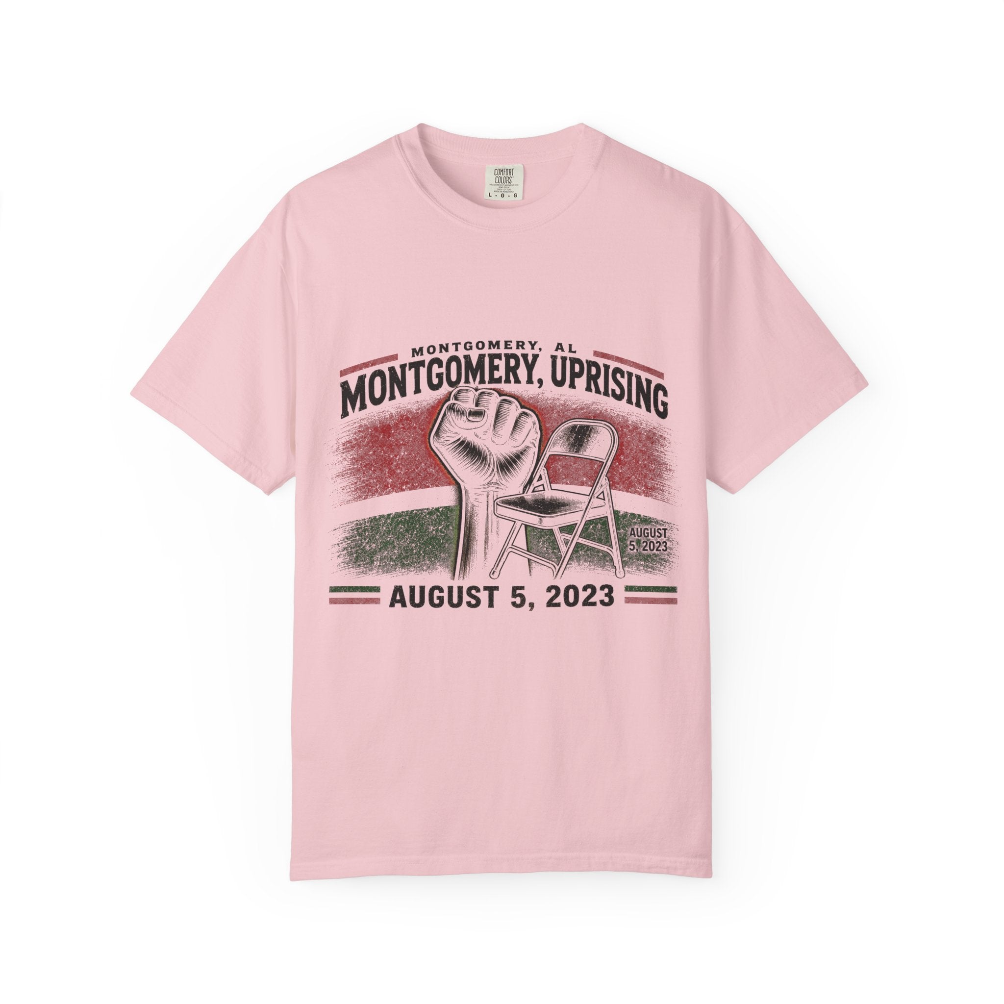 Montgomery Uprising Commemorative T-Shirt (light color tees)
