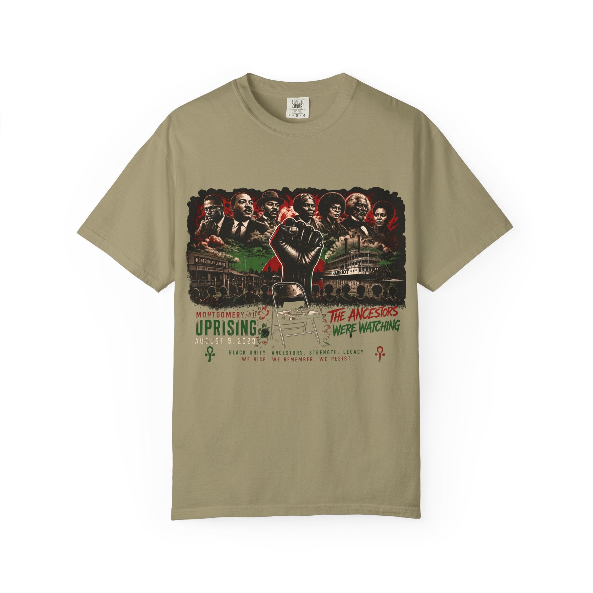 The Ancestors Were Watching Tees (light color tees)