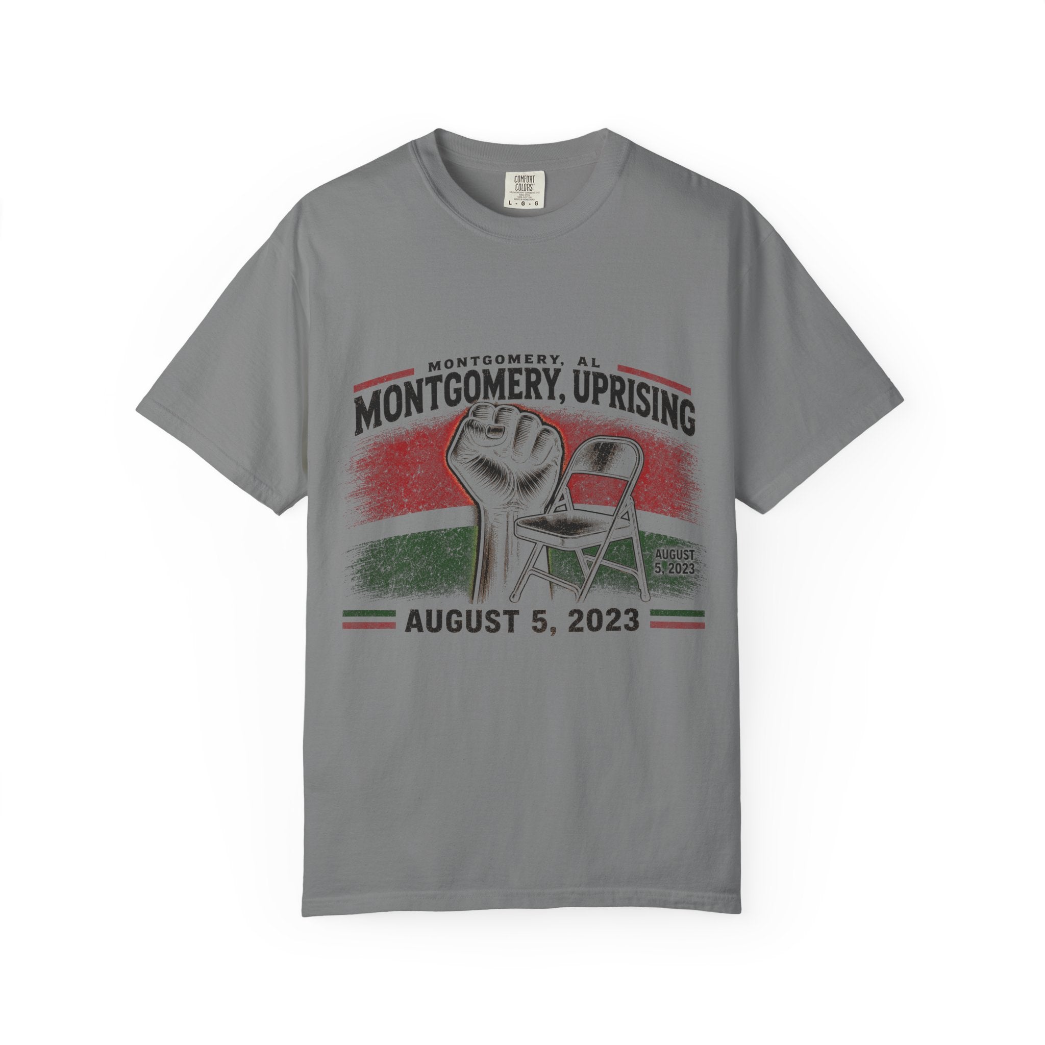 Montgomery Uprising Commemorative T-Shirt (light color tees)