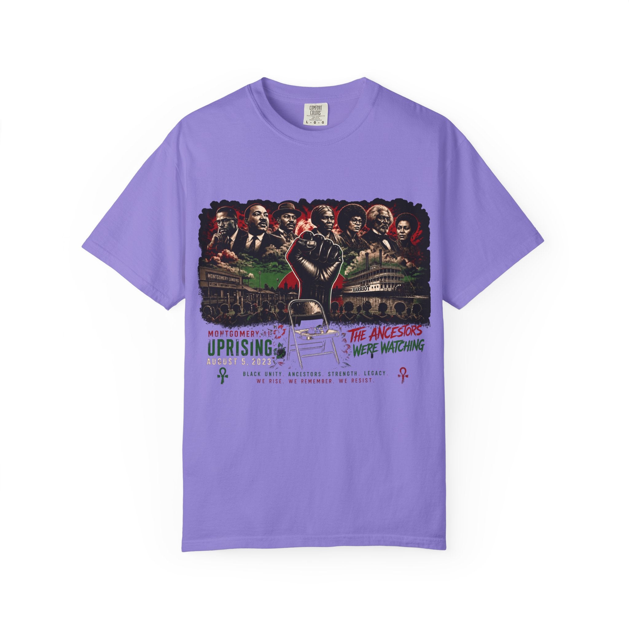 The Ancestors Were Watching Tees (light color tees)