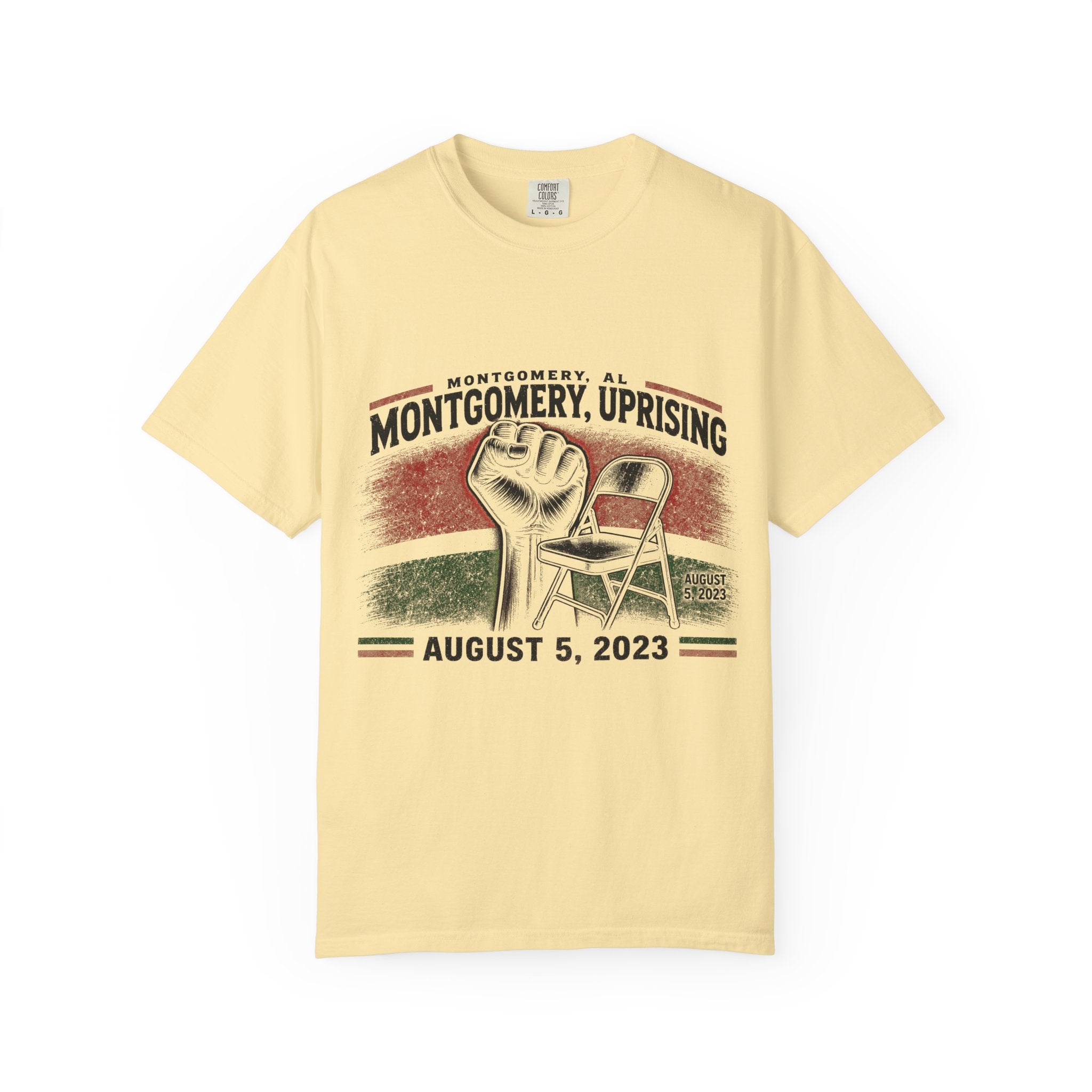 Montgomery Uprising Commemorative T-Shirt (light color tees)