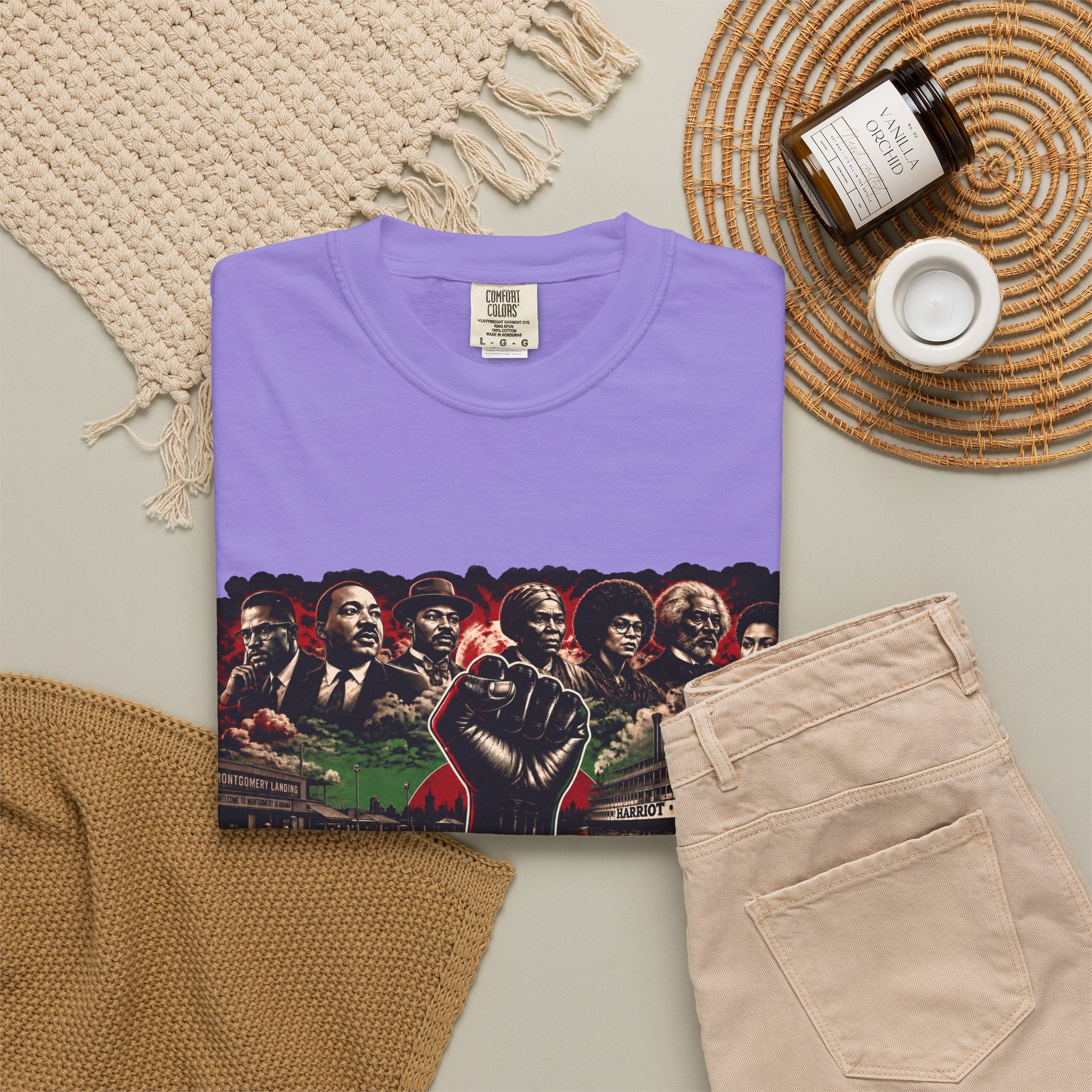 The Ancestors Were Watching Tees (light color tees)