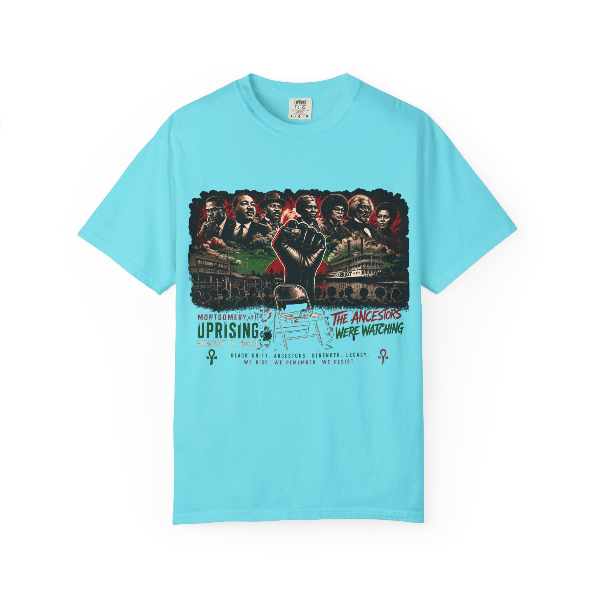 The Ancestors Were Watching Tees (light color tees)