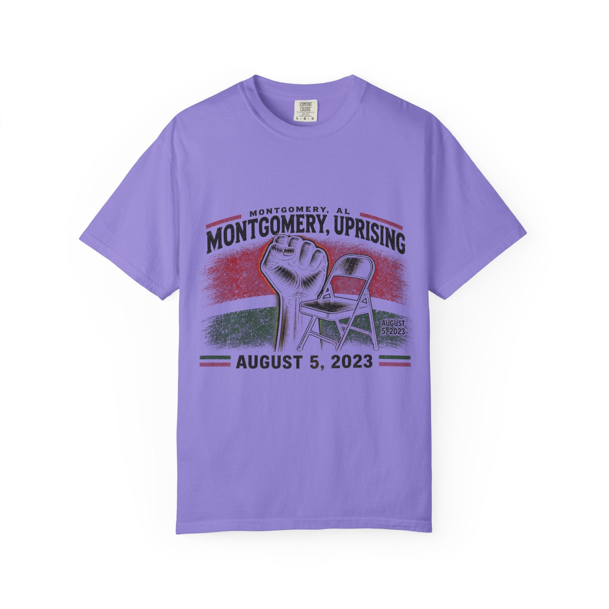 Montgomery Uprising Commemorative T-Shirt (light color tees)
