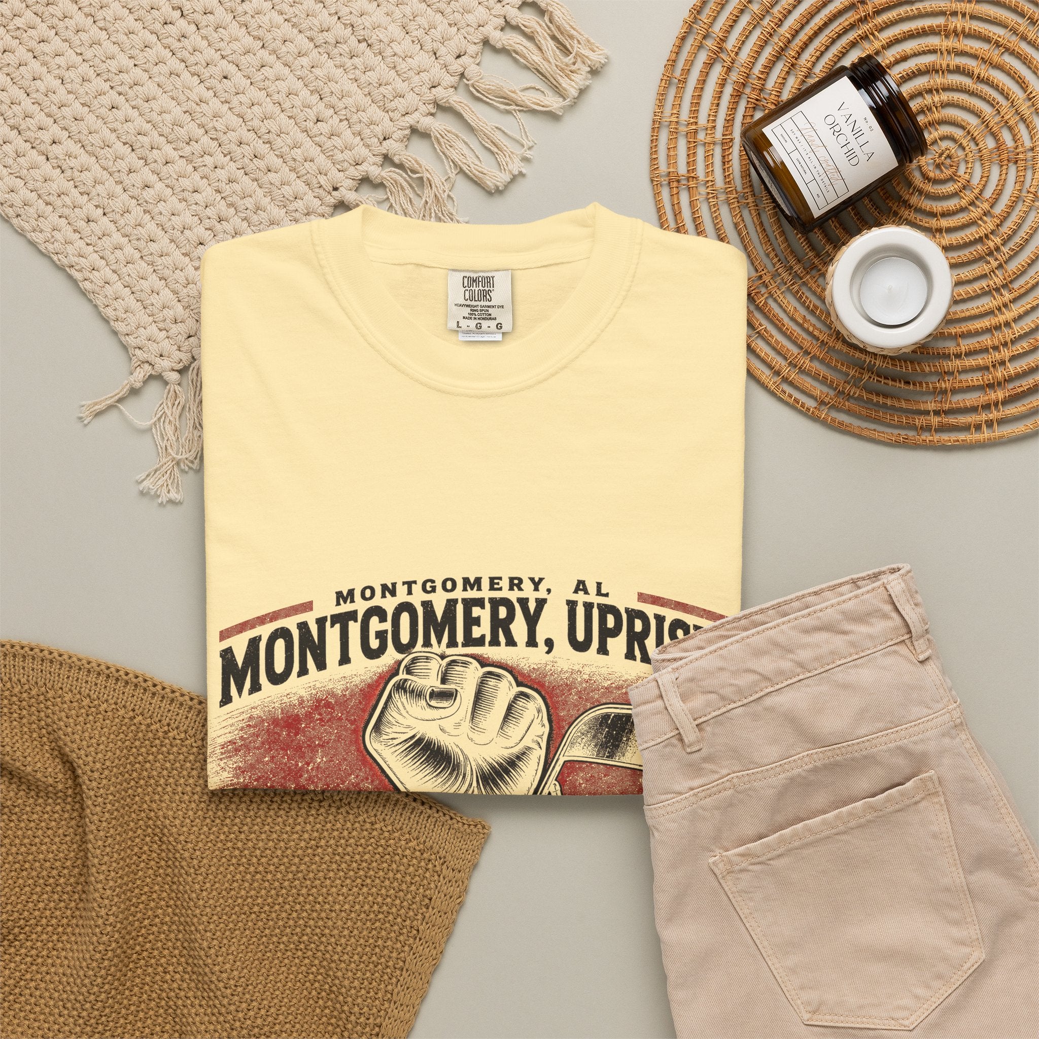 Montgomery Uprising Commemorative T-Shirt (light color tees)