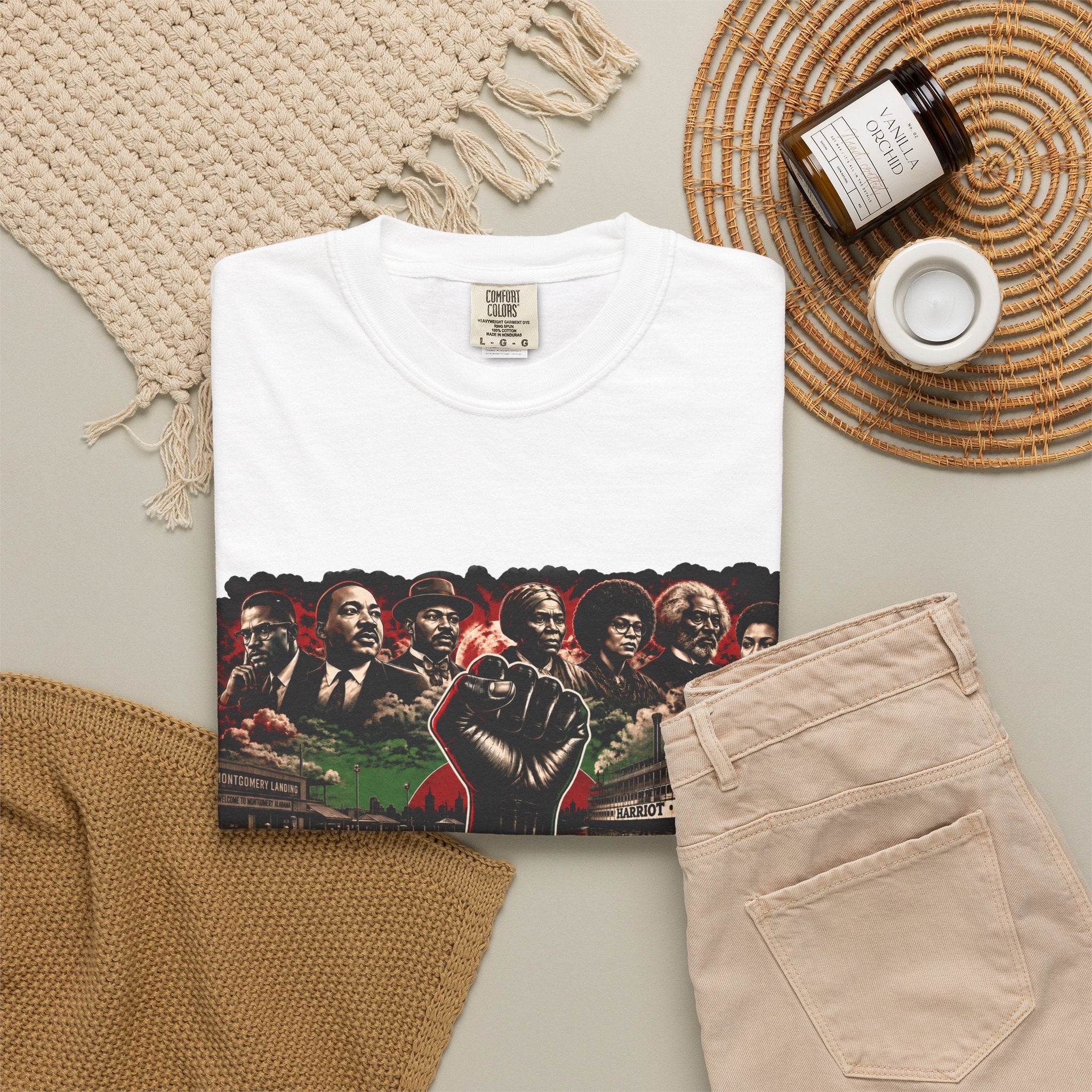 The Ancestors Were Watching Tees (light color tees)