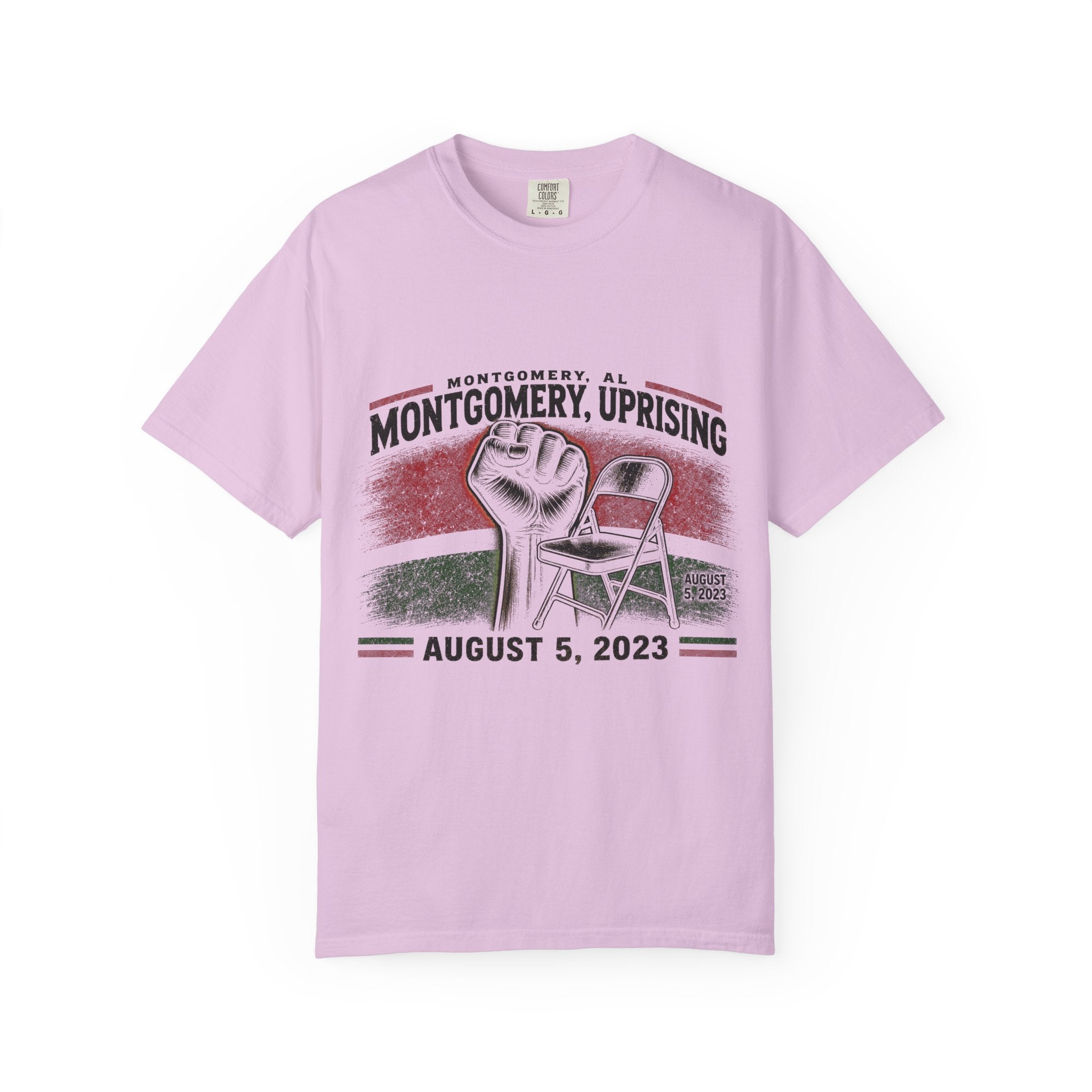 Montgomery Uprising Commemorative T-Shirt (light color tees)