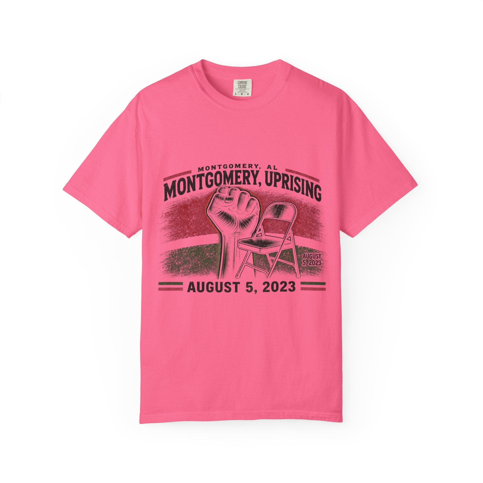 Montgomery Uprising Commemorative T-Shirt (light color tees)