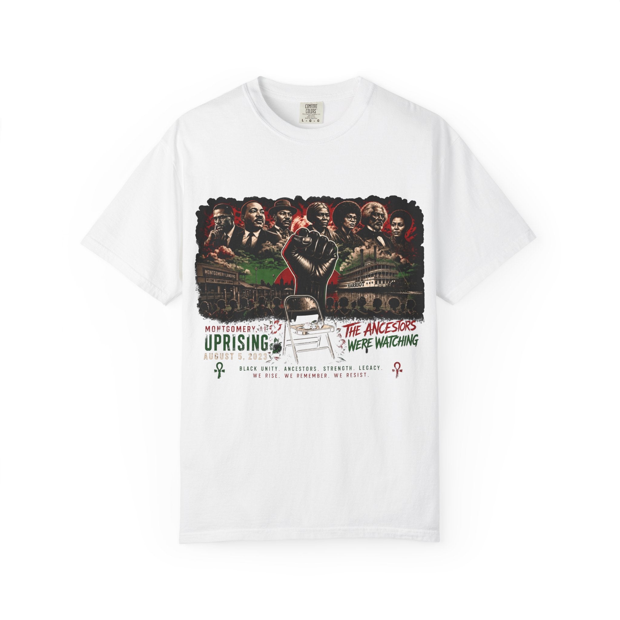 The Ancestors Were Watching Tees (light color tees)